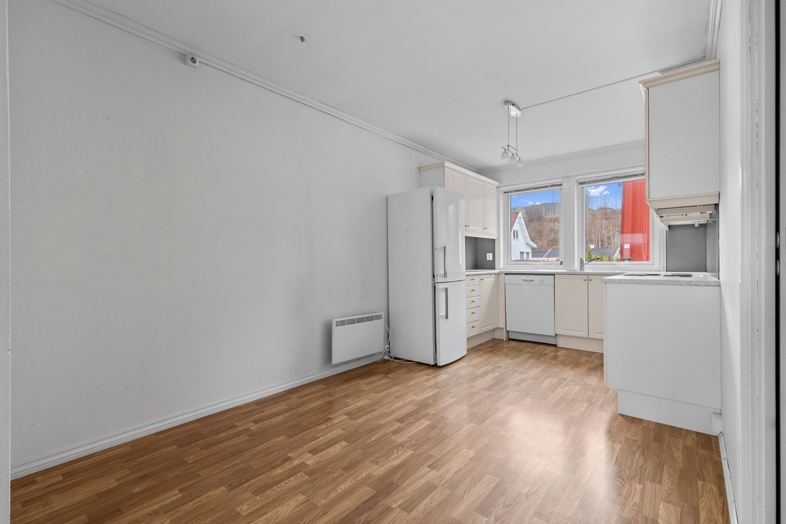 Her er det god plass til spisebord Galleribilde