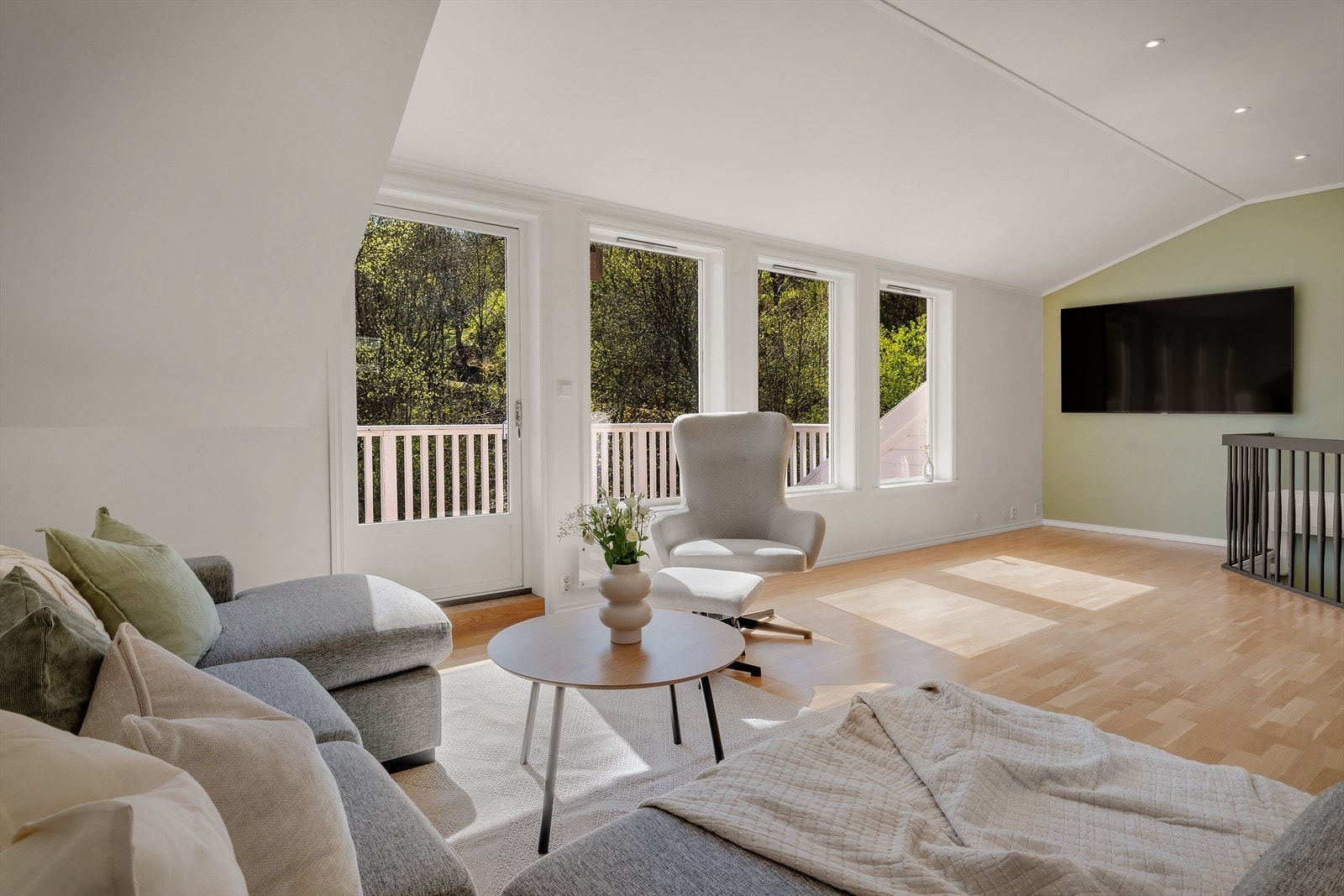 - Merk downlights i himling - Galleribilde