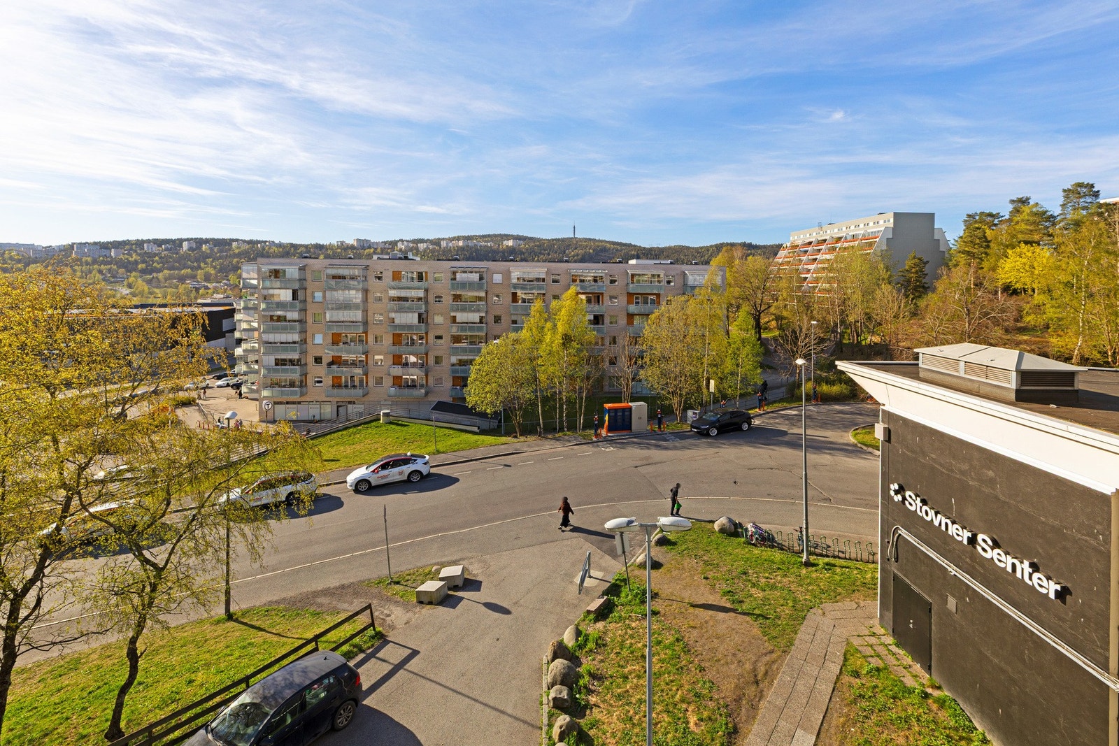 Utsikten fra balkongen. Galleribilde