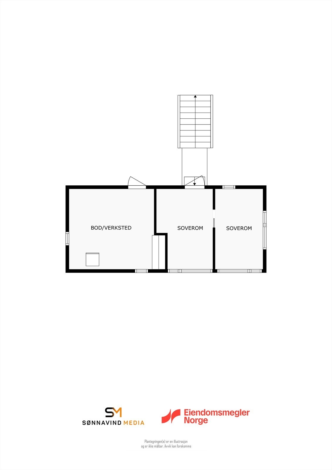 Plantegning aneks Galleribilde