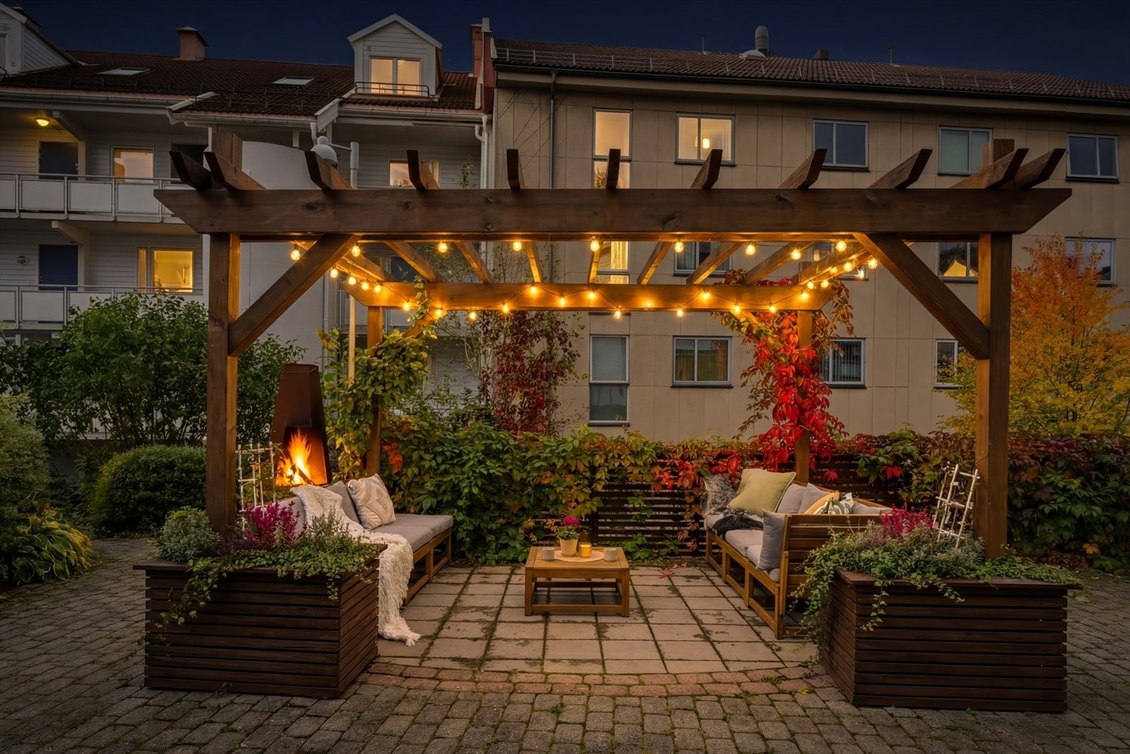 Et flott uteareal. Galleribilde