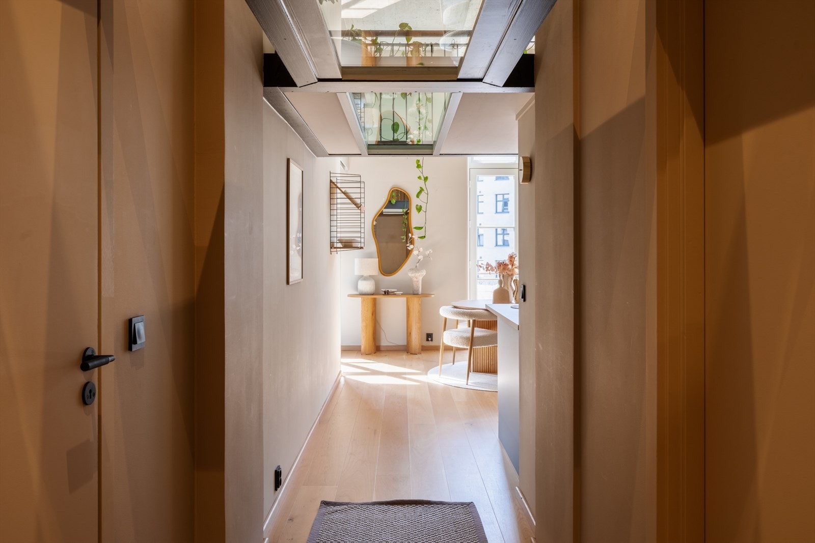 Meget innbydende entré som gir et umiddelbart "wow"- inntrykk. Galleribilde