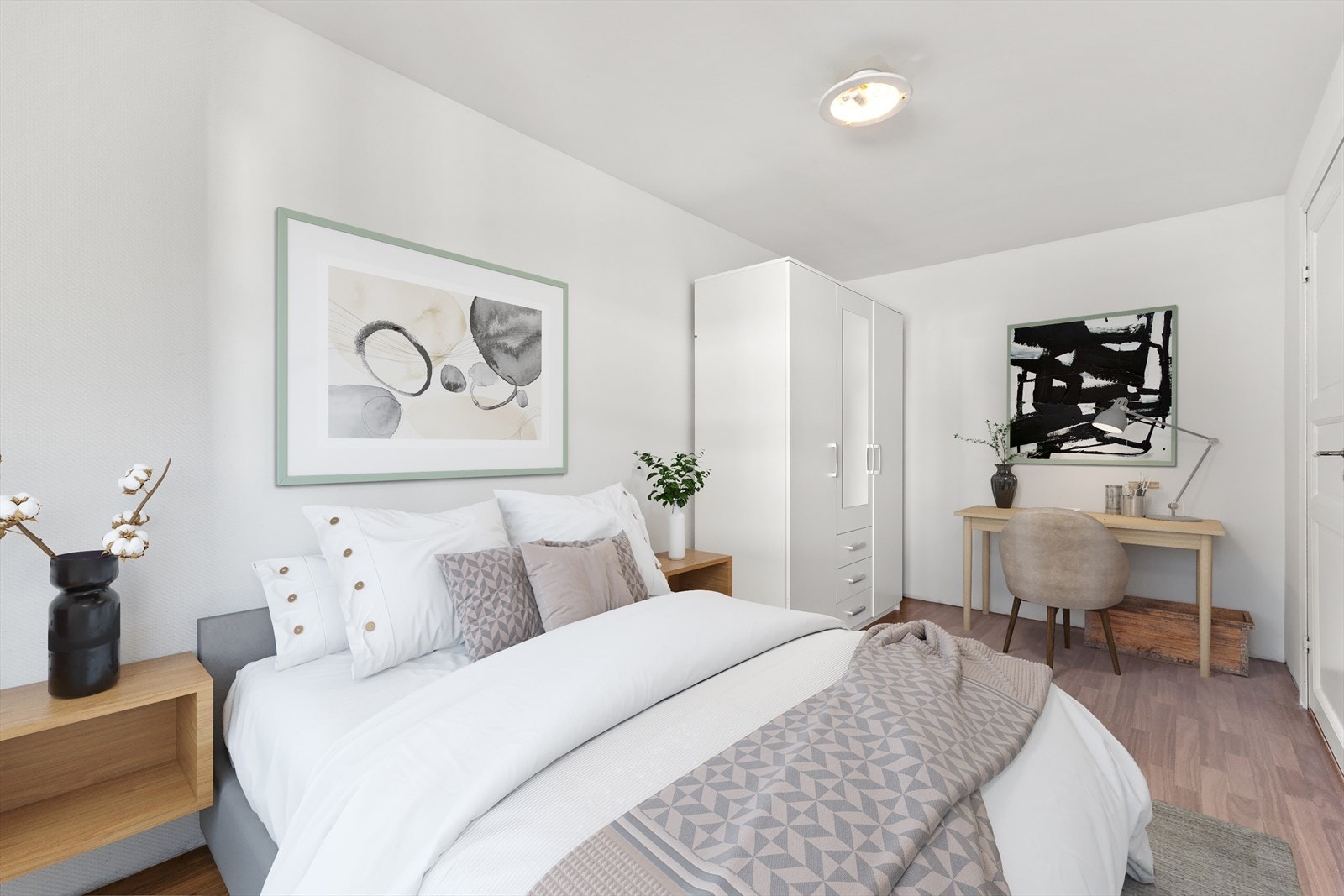 Digital styling av rommet Galleribilde