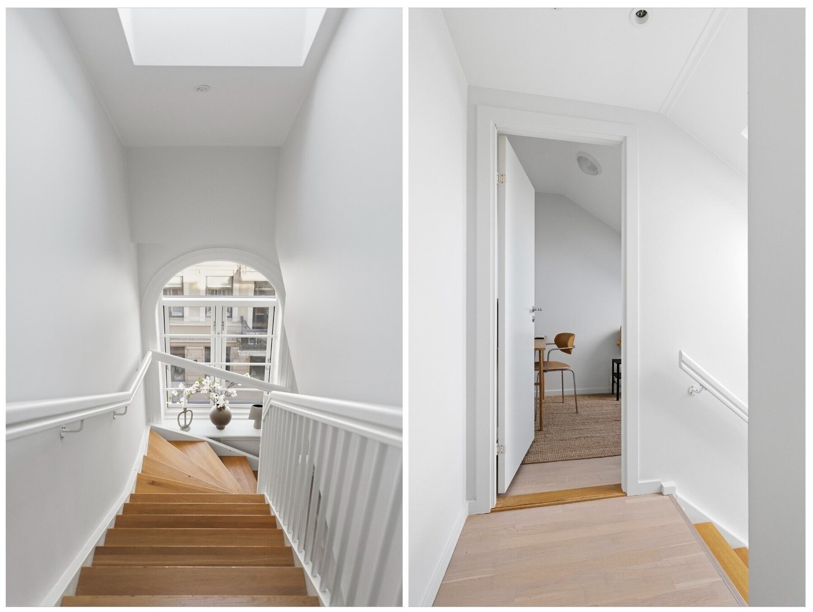 Gang som fører til 2 soverom og bad. Galleribilde