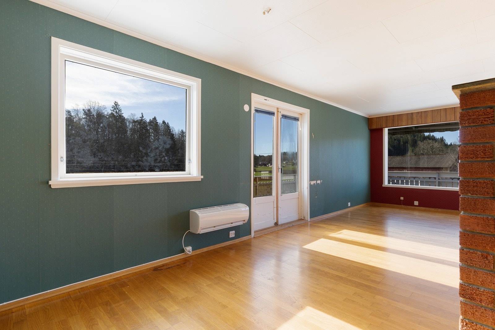 Stua har en åpen og fleksibel planløsning. Galleribilde