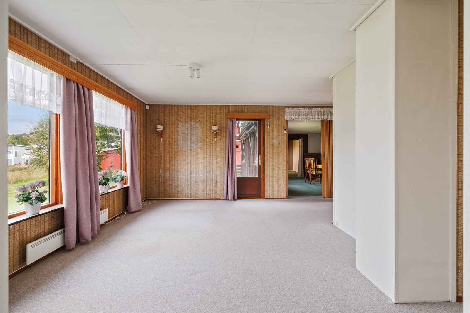 Fra hovedstuen er det direkte utgang til terrassen Galleribilde