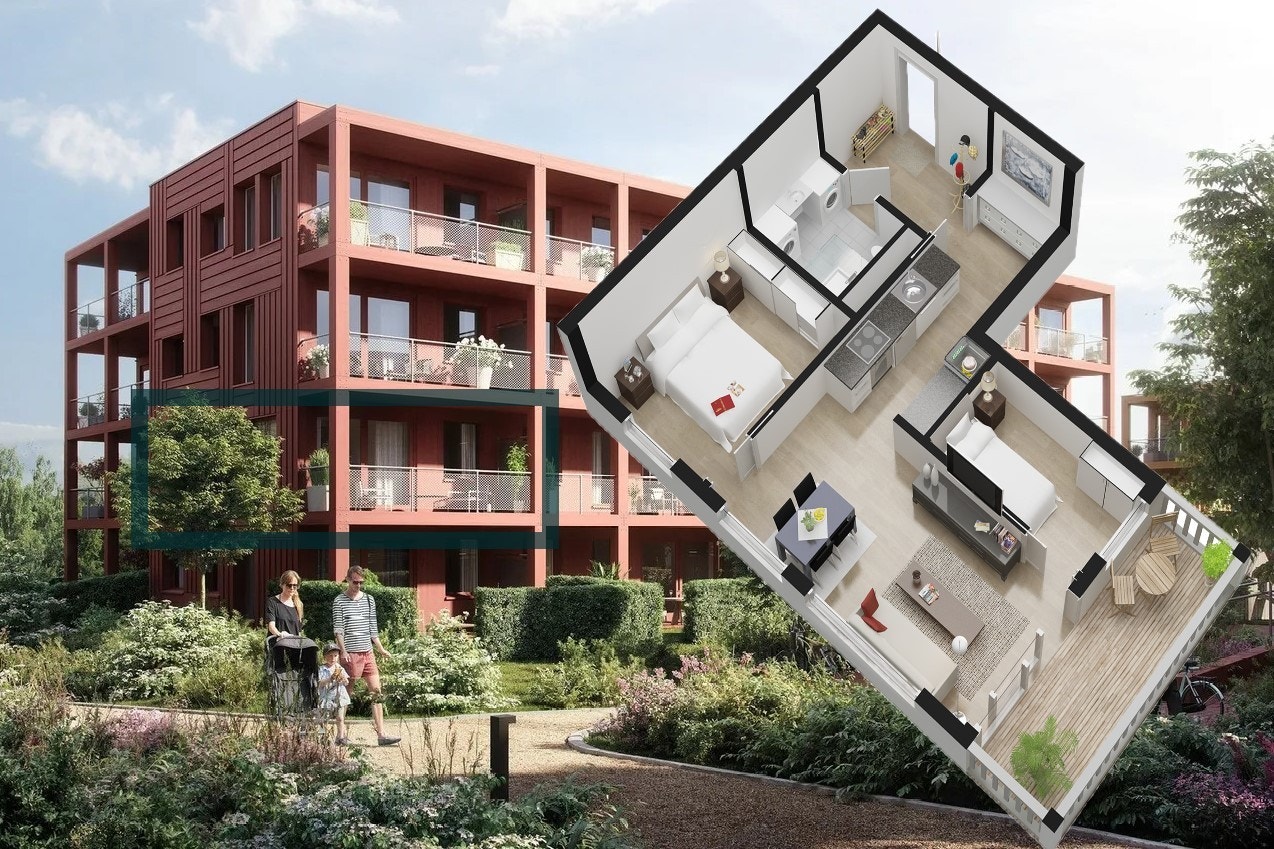 Omtrentlig avmerket. Galleribilde