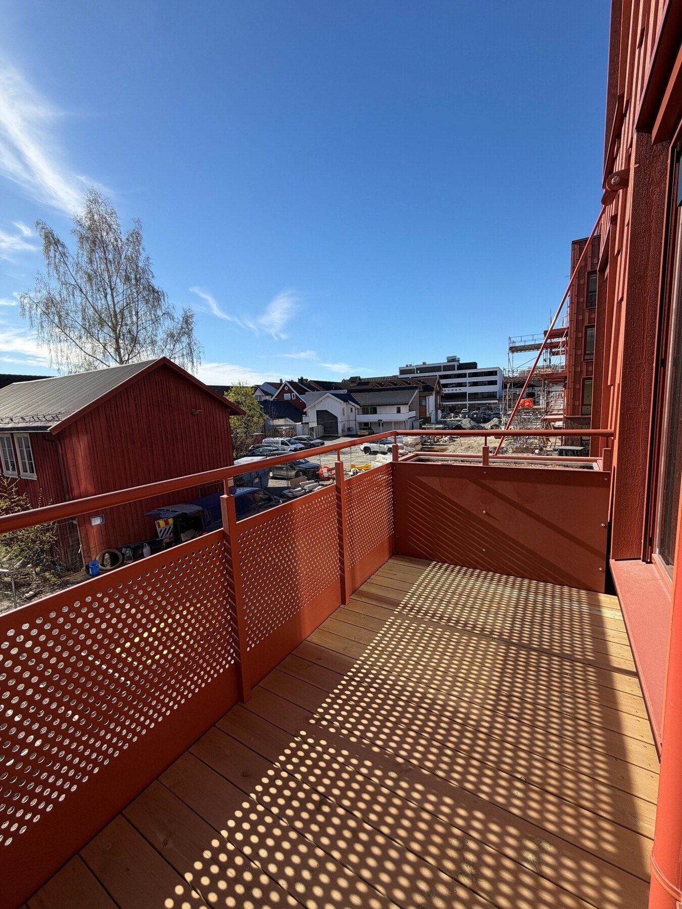 Balkongen er på 4,6 kvm. Galleribilde