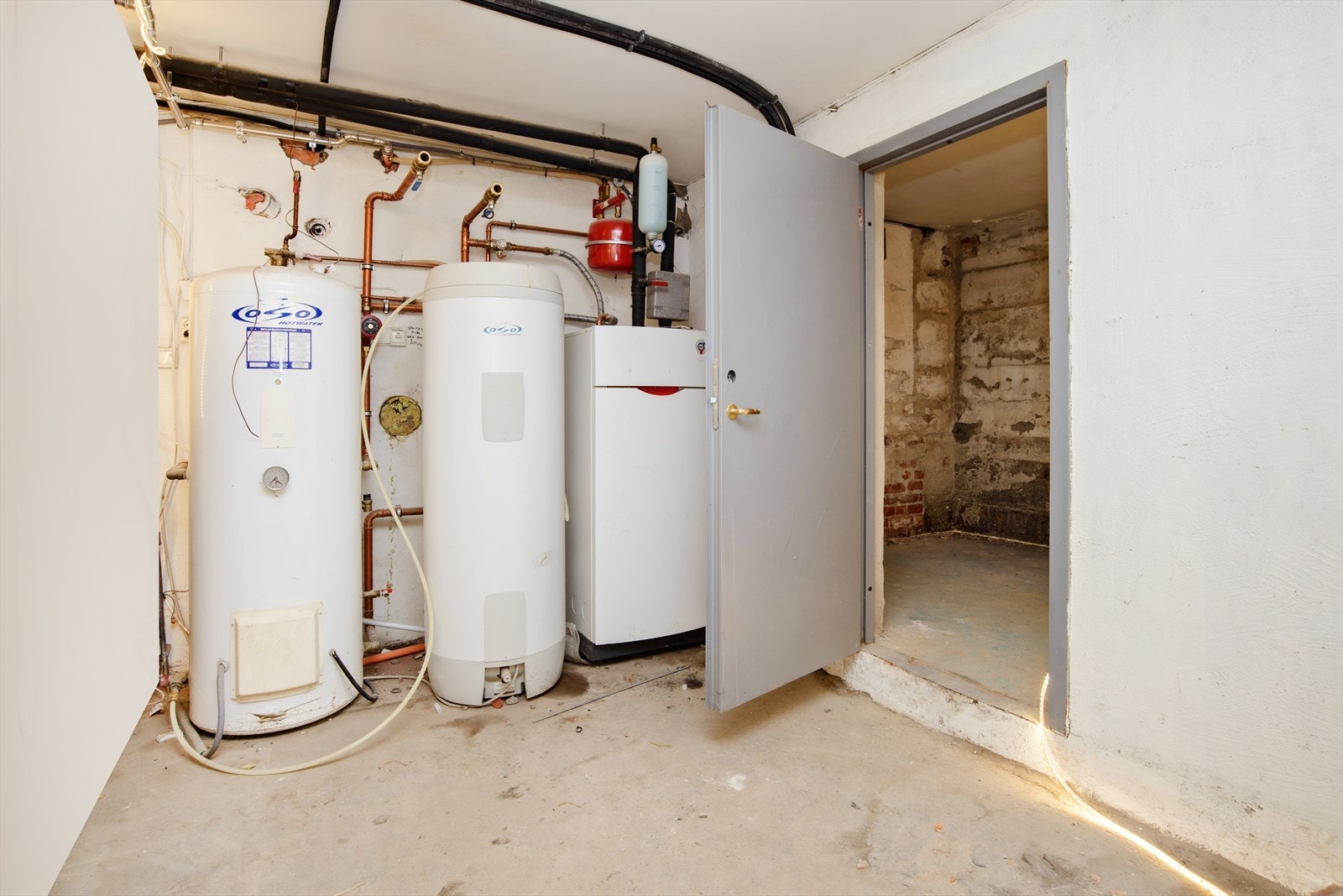 Felles teknisk rom for boligene. Galleribilde