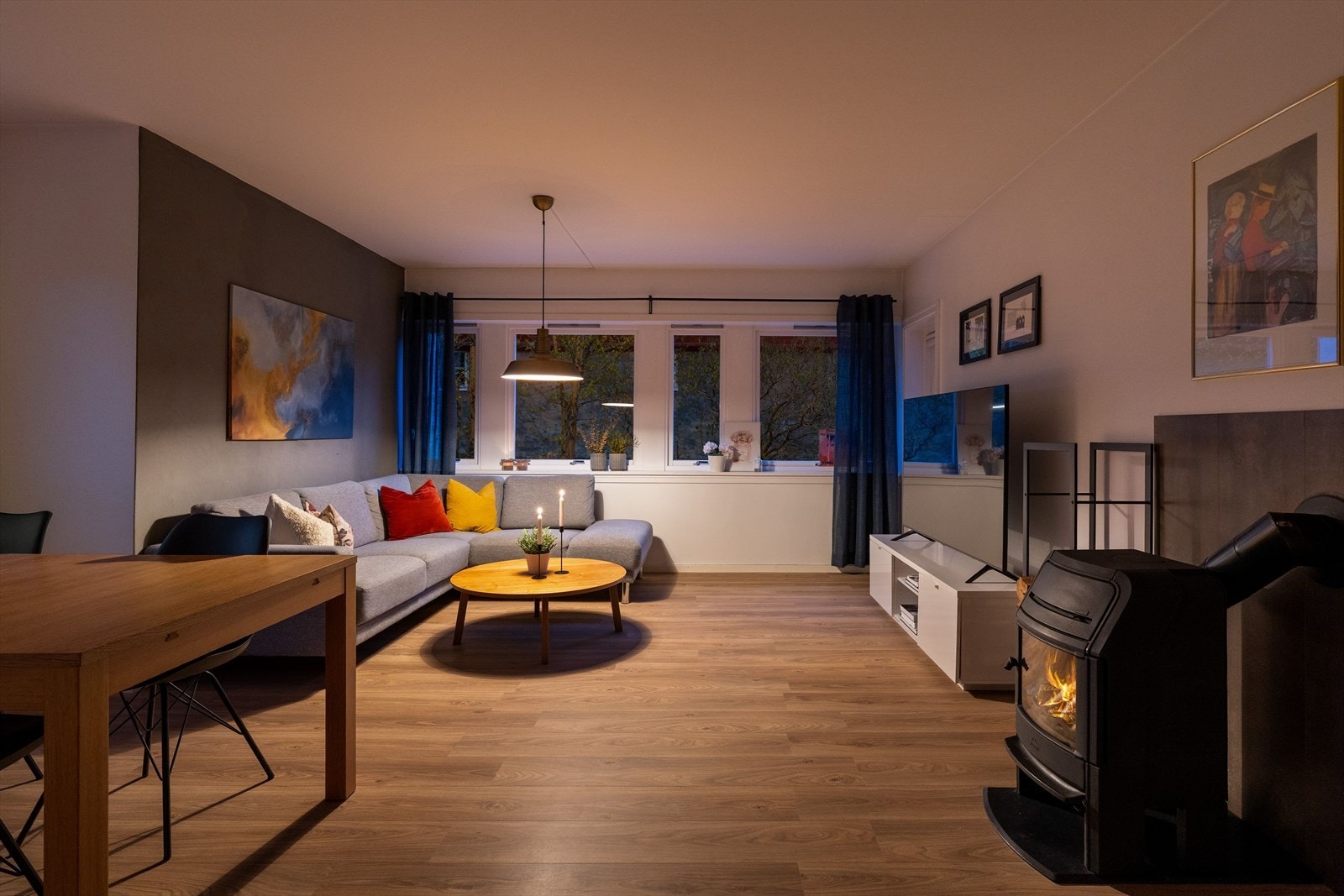 Den sosiale sonen fremstår moderne, med tidsriktige detaljer og en svært god utforming. Galleribilde