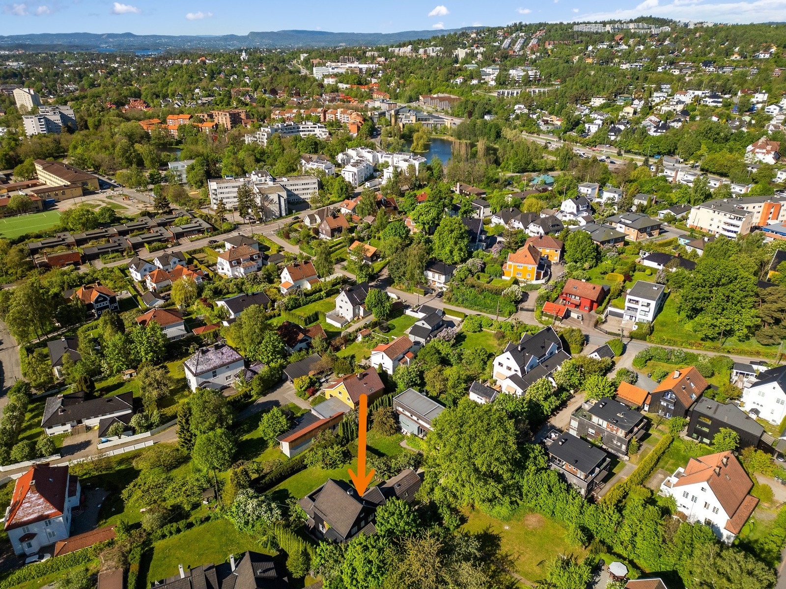 Eiendommen markert Galleribilde