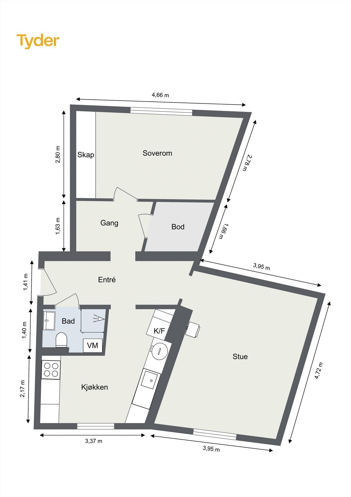 Planskisse. Galleribilde
