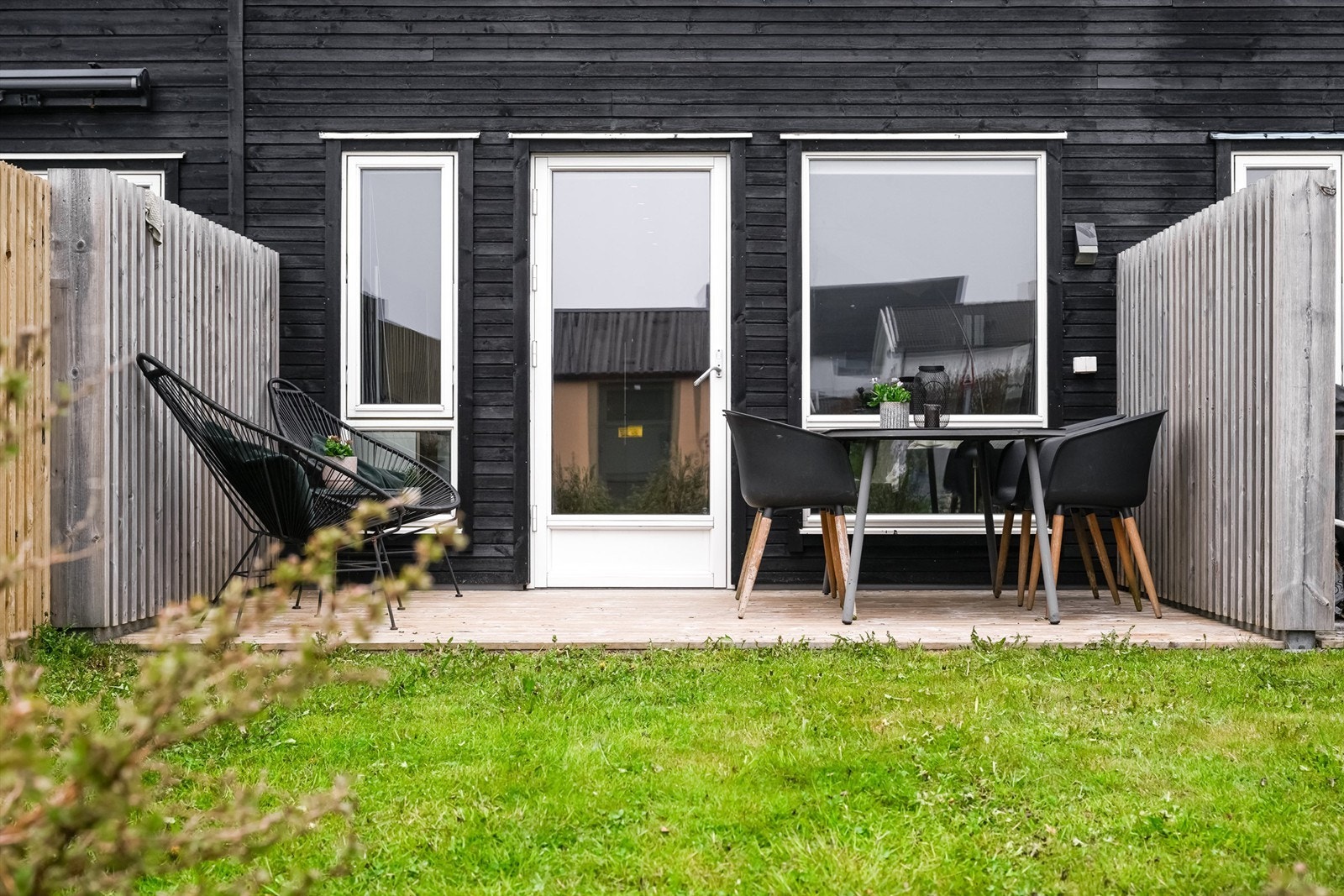 Terrasse med gode solforhold. Galleribilde