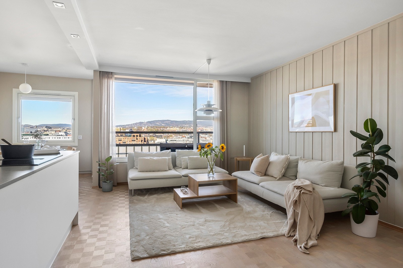 Stue meg god plass til stor sofagruppe Galleribilde