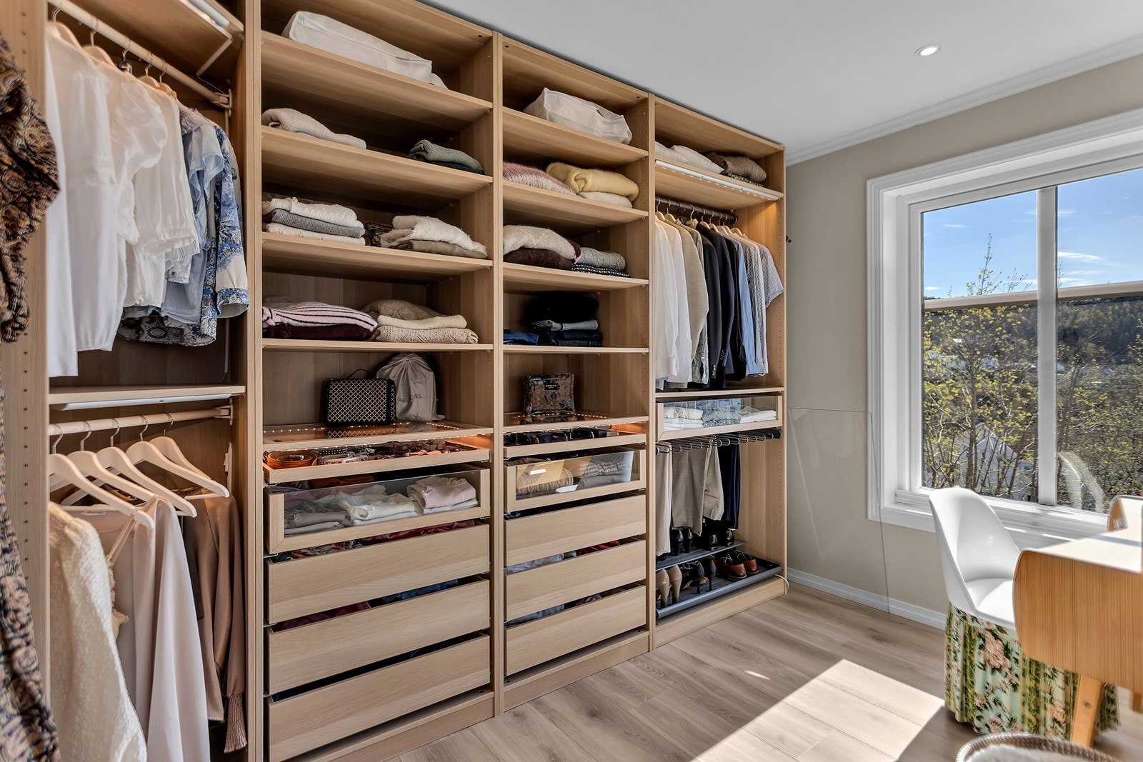 walk-in-garderobe Galleribilde