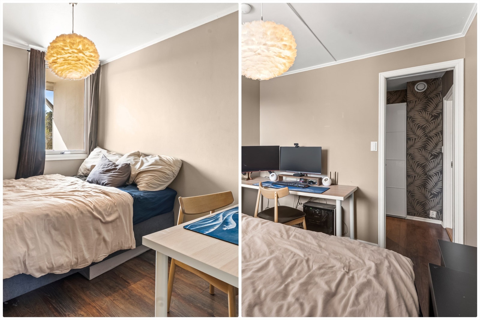 Hovedsoverom - Soverom er av god størrelse med tilknytning til walk-in-closet. Galleribilde
