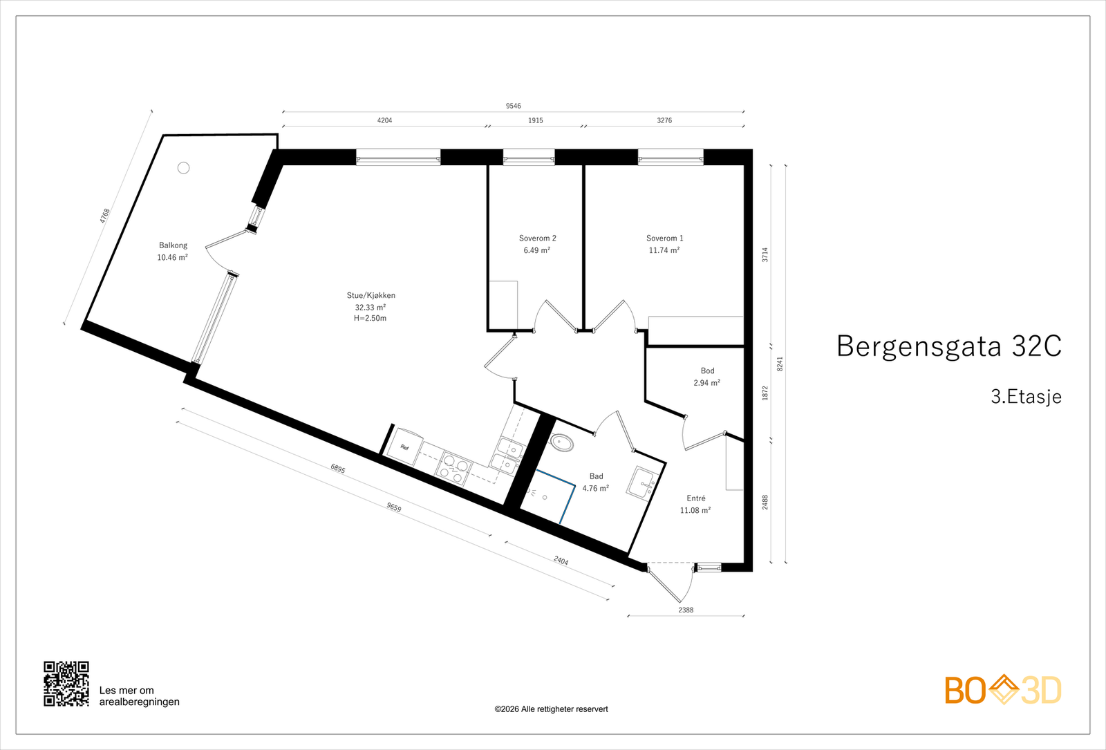 - Plantegning - Galleribilde