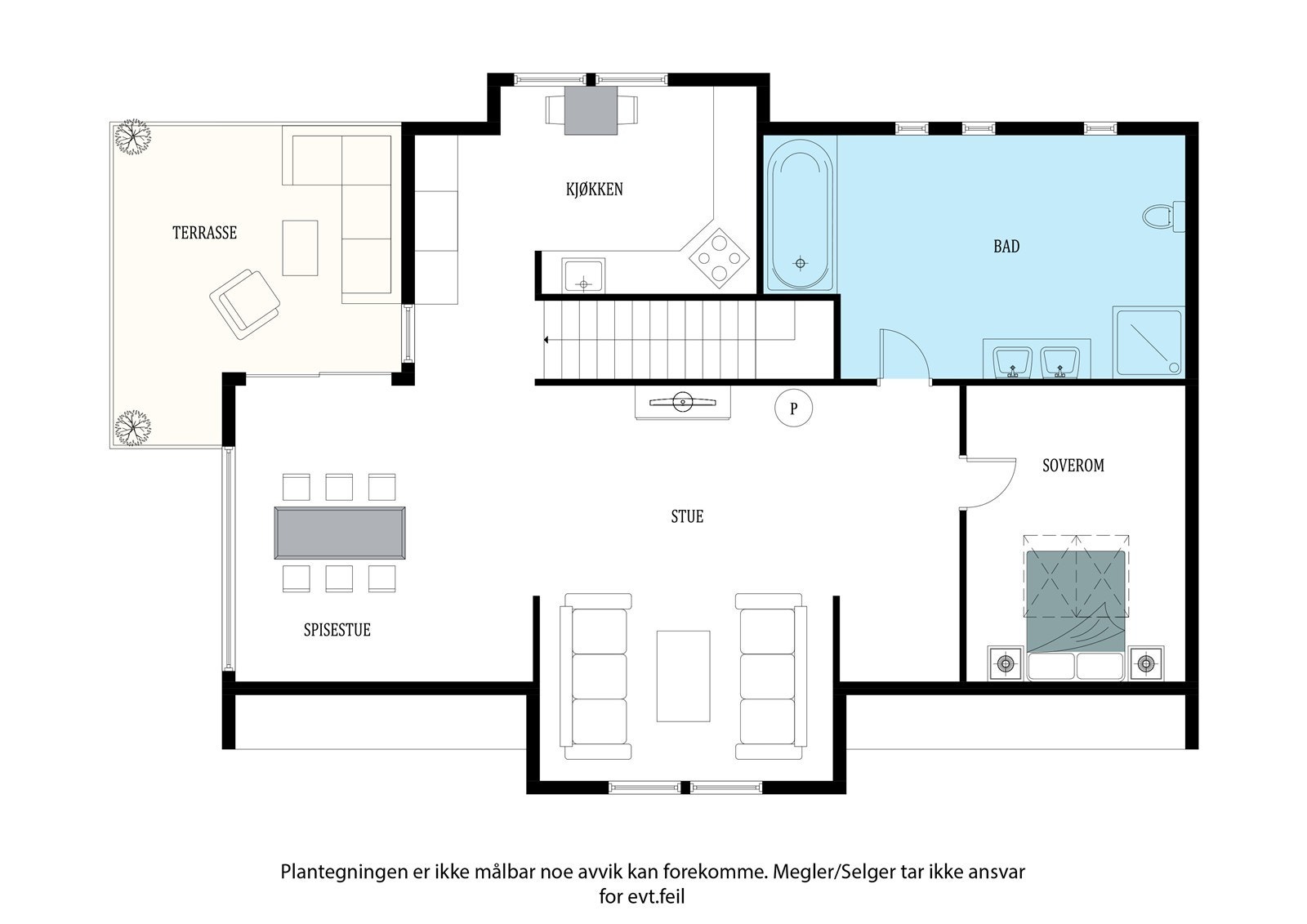 Plantegning 2 etasje Galleribilde
