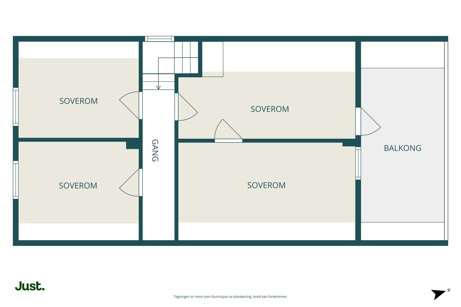 Planskisse loft