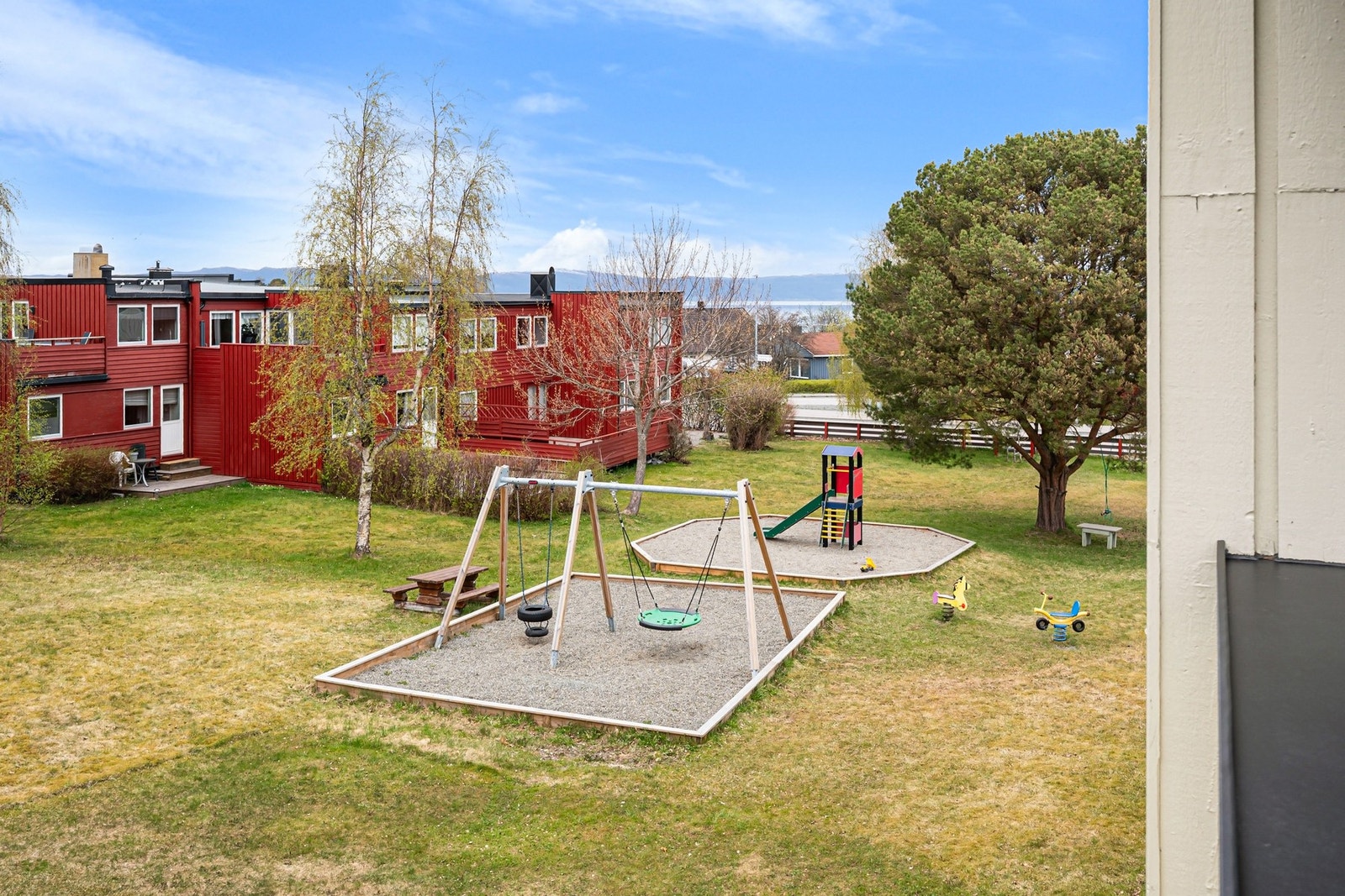 Her er det god plass for de minste i familien å boltre seg på. Galleribilde