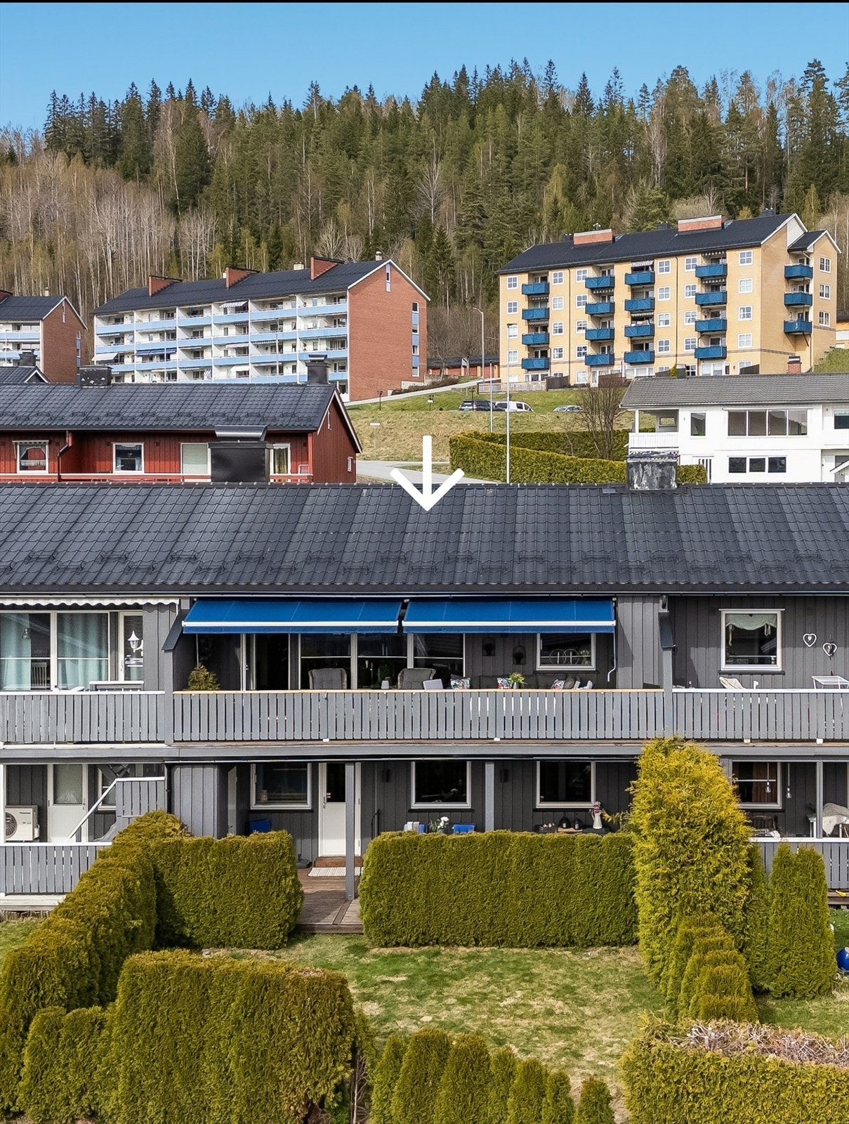 Flott og påkostet rekkehus med attraktiv beliggenhet i Skriverskogen! Galleribilde