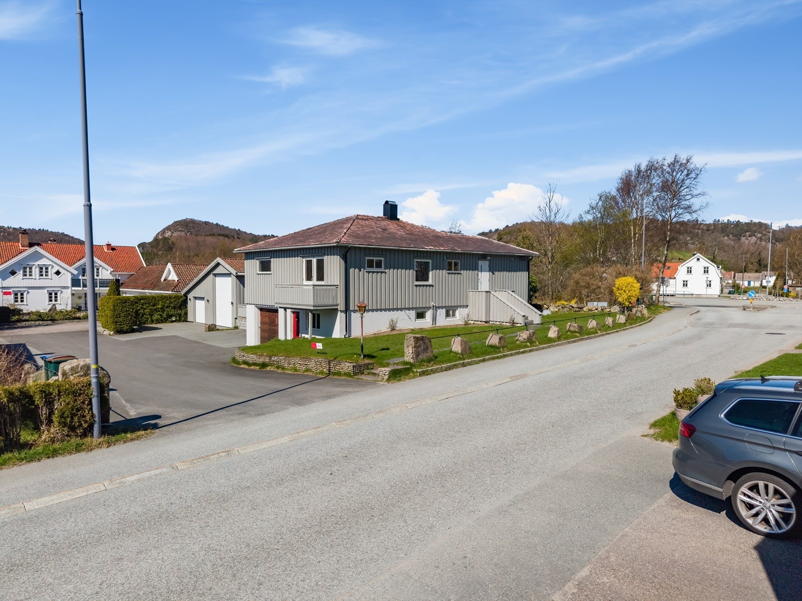 Sentralt på Spangereid. Galleribilde
