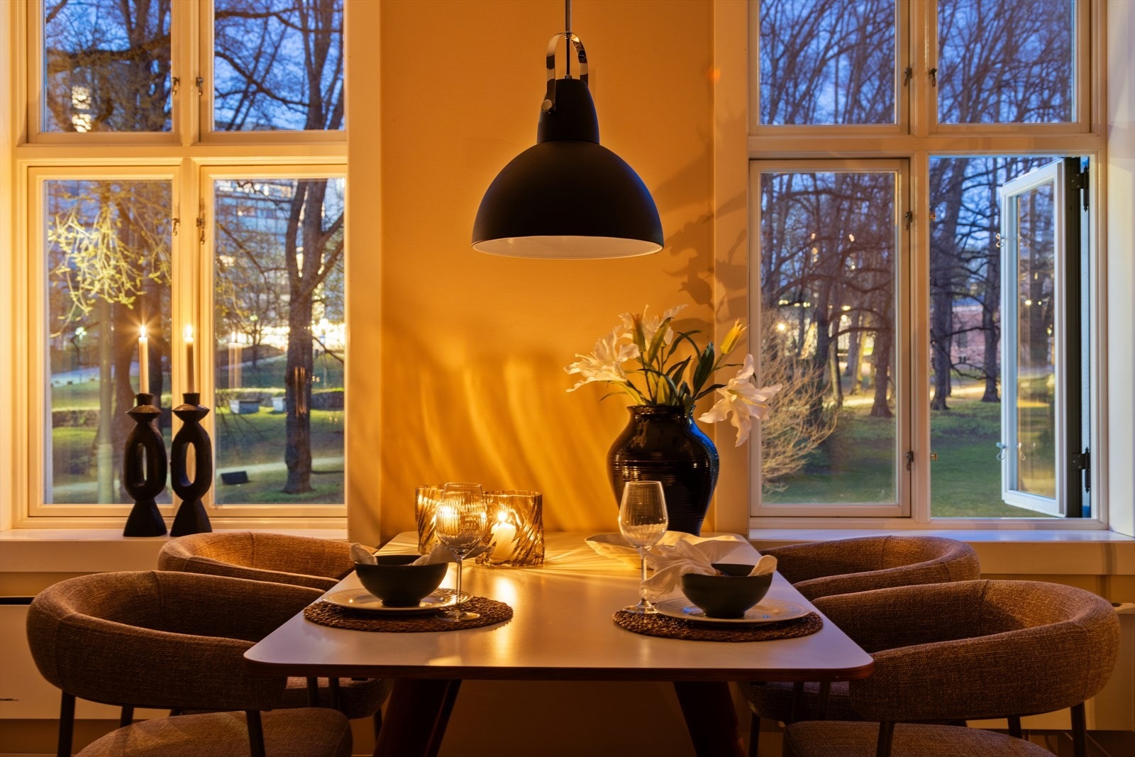 Her kan du invitere gjester til koselige sammenkomster! Galleribilde