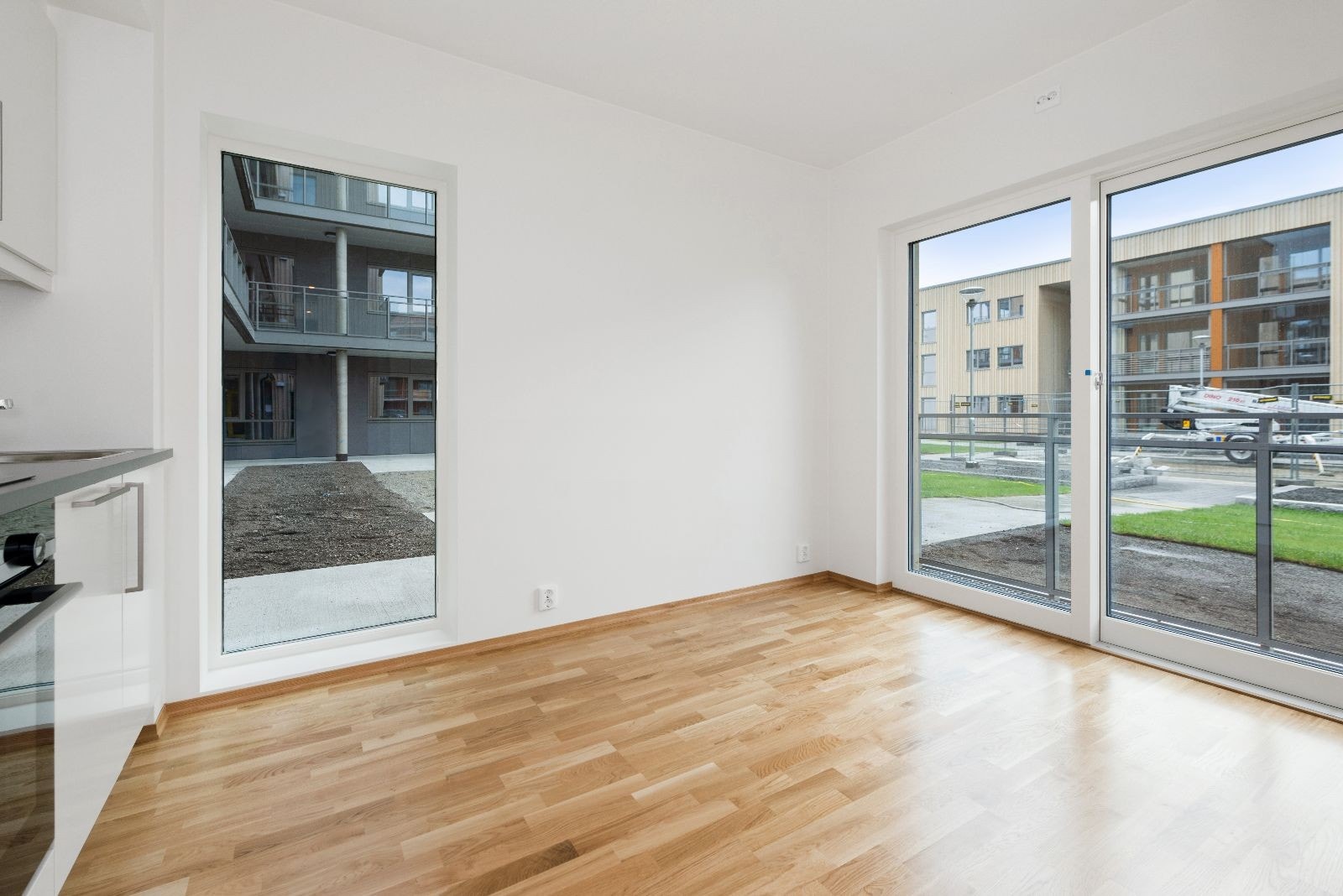 Åpen stue/kjøkkenløsning. Galleribilde