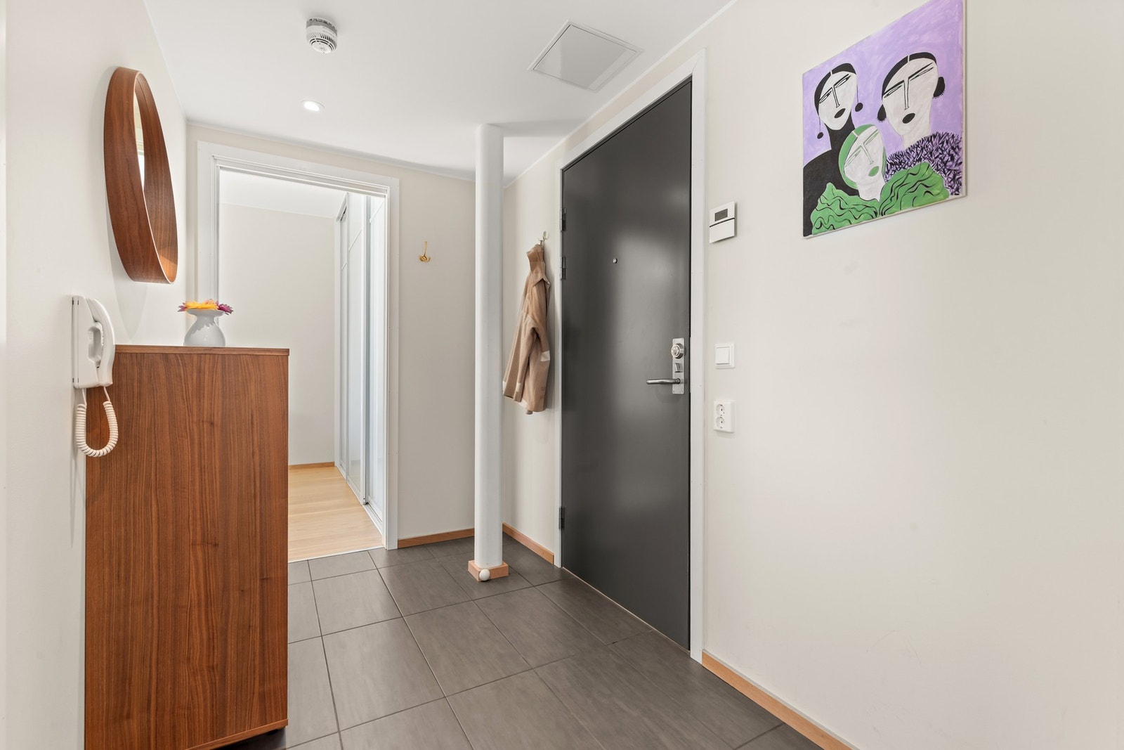 Hyggelig entrè. Galleribilde