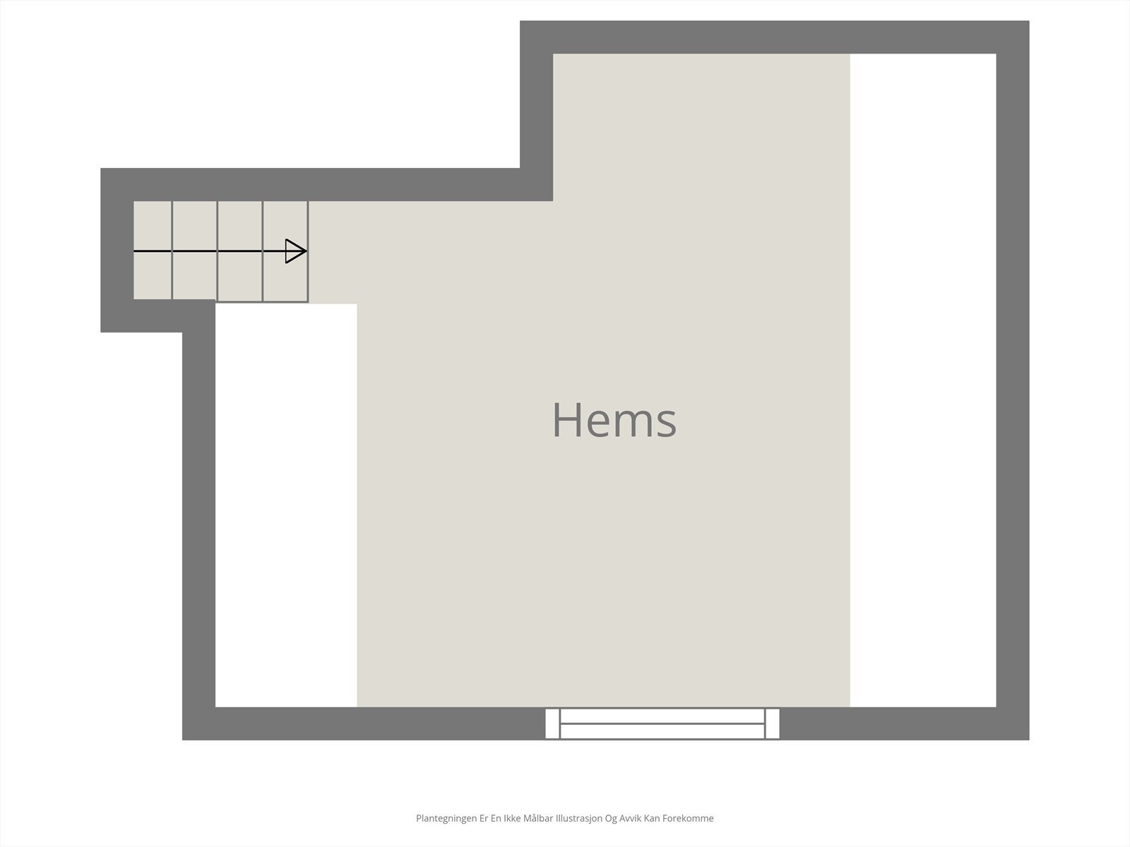 Planløsning, 2. etasje, Halvarpvegen 62 Galleribilde