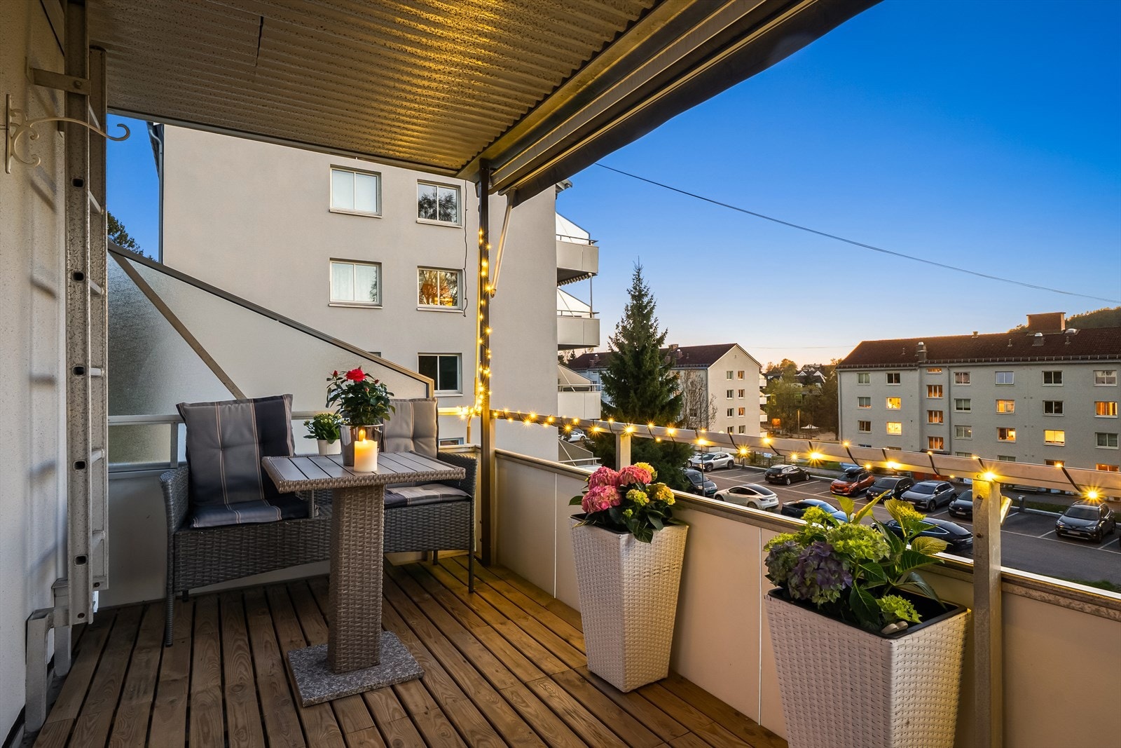 God plass til både møbler og planter. Galleribilde