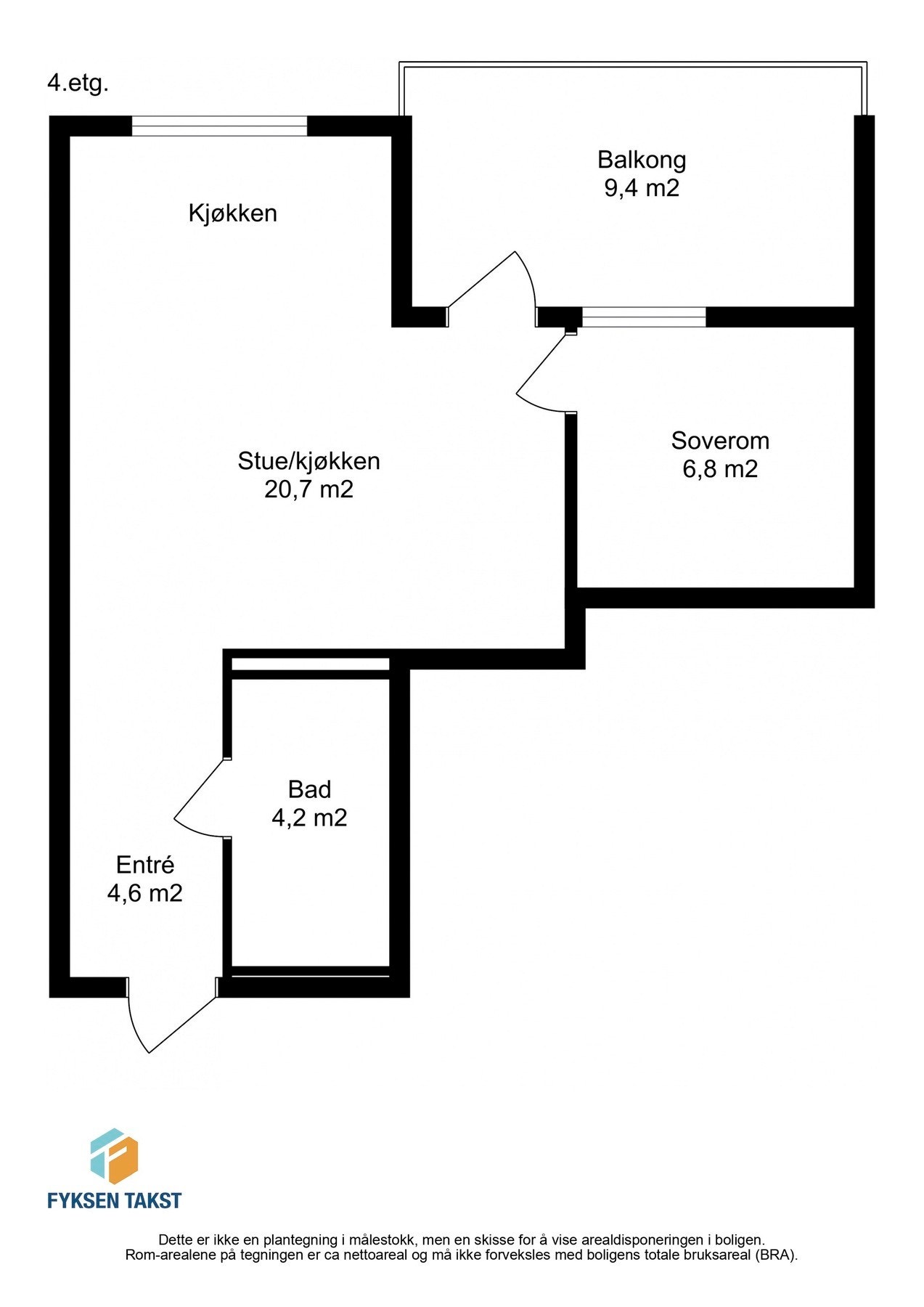 Ta en titt på planskissen og gjør deg kjent med romfordelingen! Skulle ikke oppsatt visningstidspunkt passe? Ta kontakt på 941 60 434, så finner vi en løsning. Galleribilde