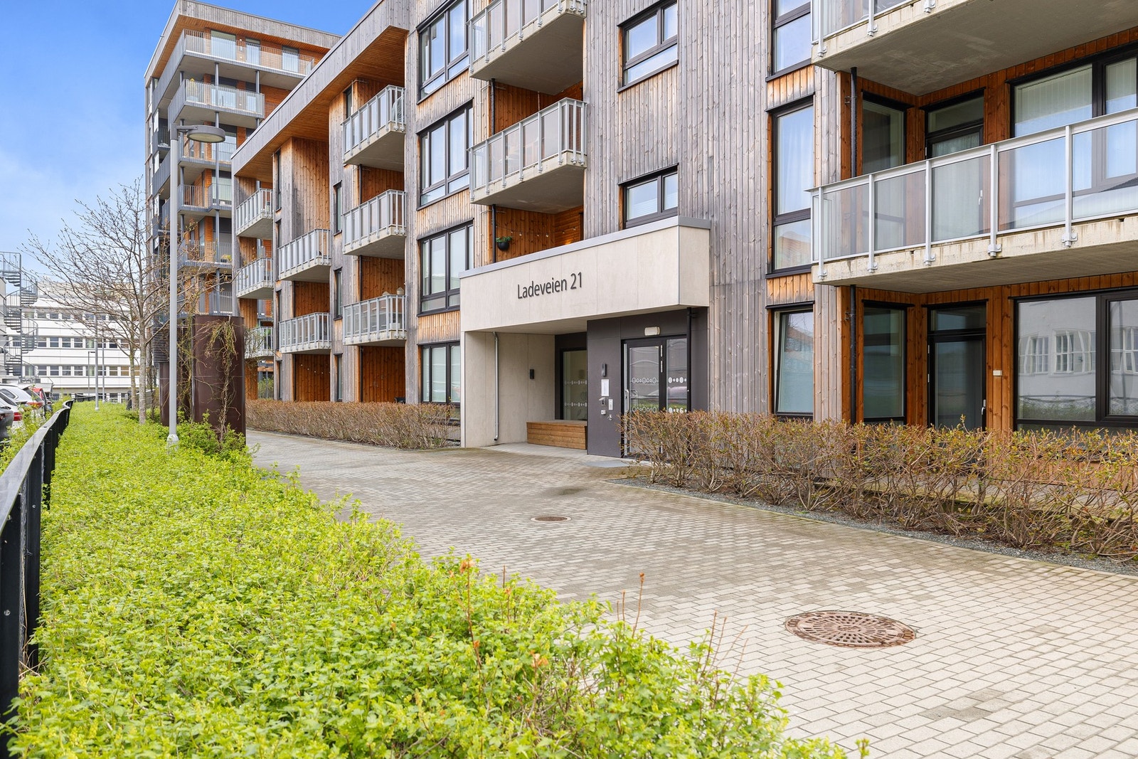 Fasadebilde. Galleribilde