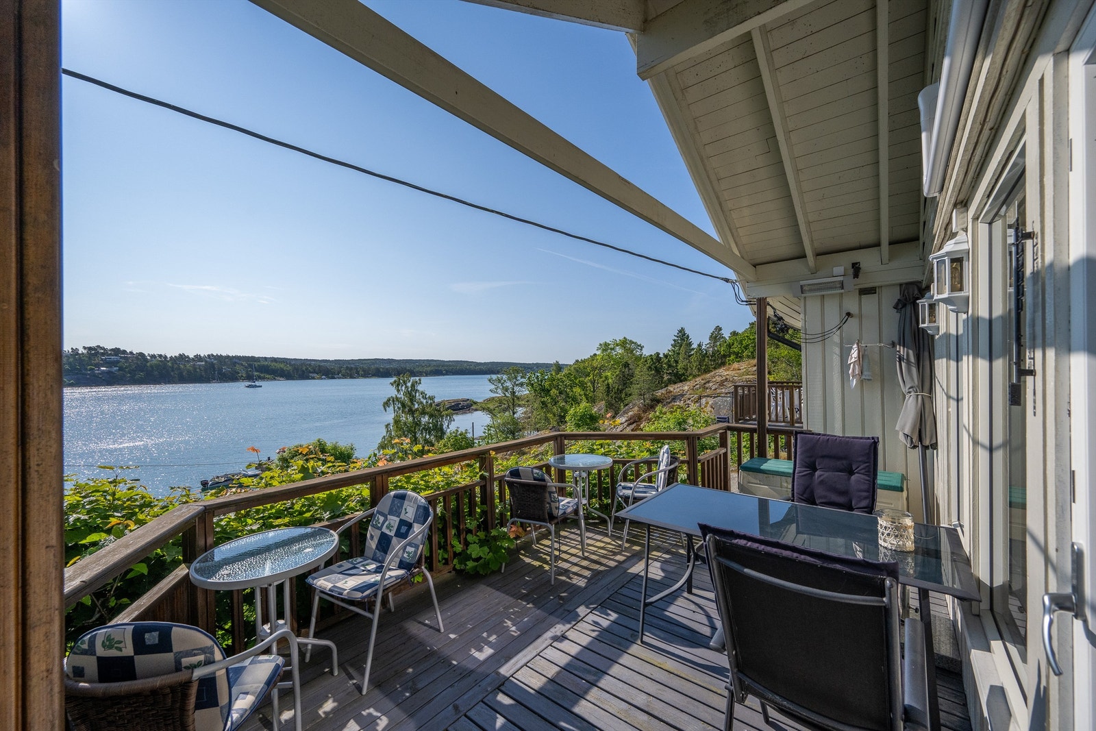 Morgenterrasse Galleribilde
