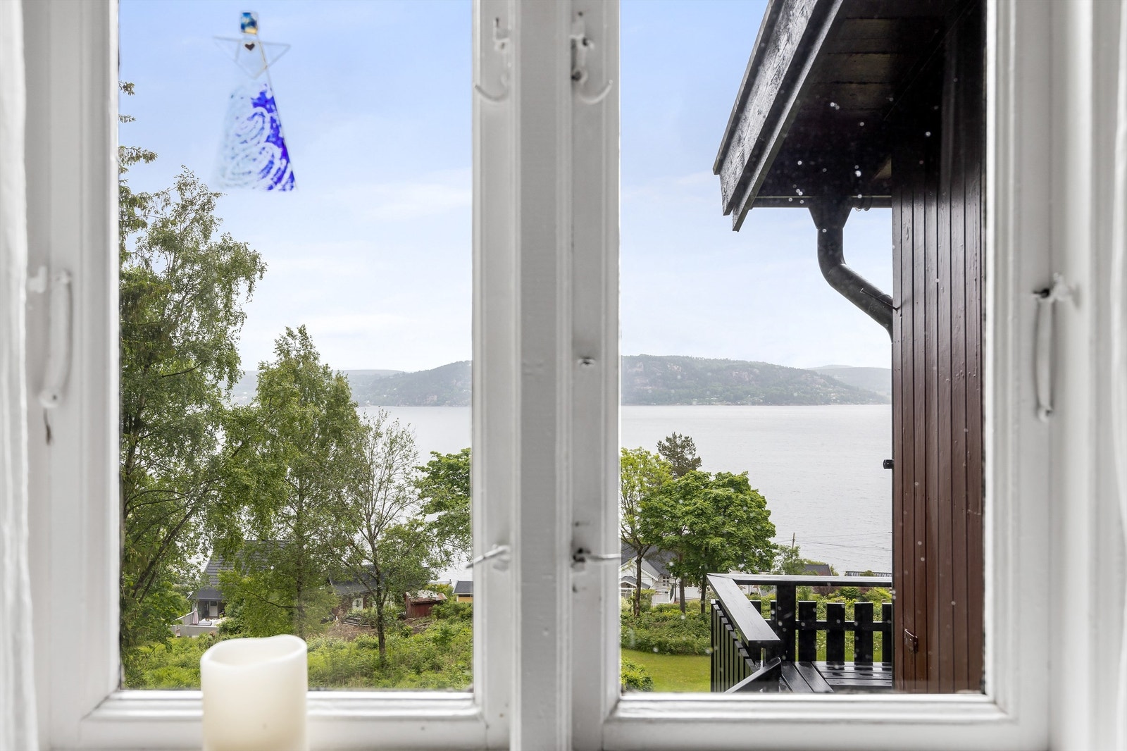 Utsikt fra soveromsvindu Galleribilde