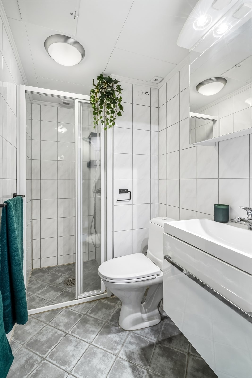 Badet har mekanisk avtrekk som sikrer god ventilasjon. Galleribilde