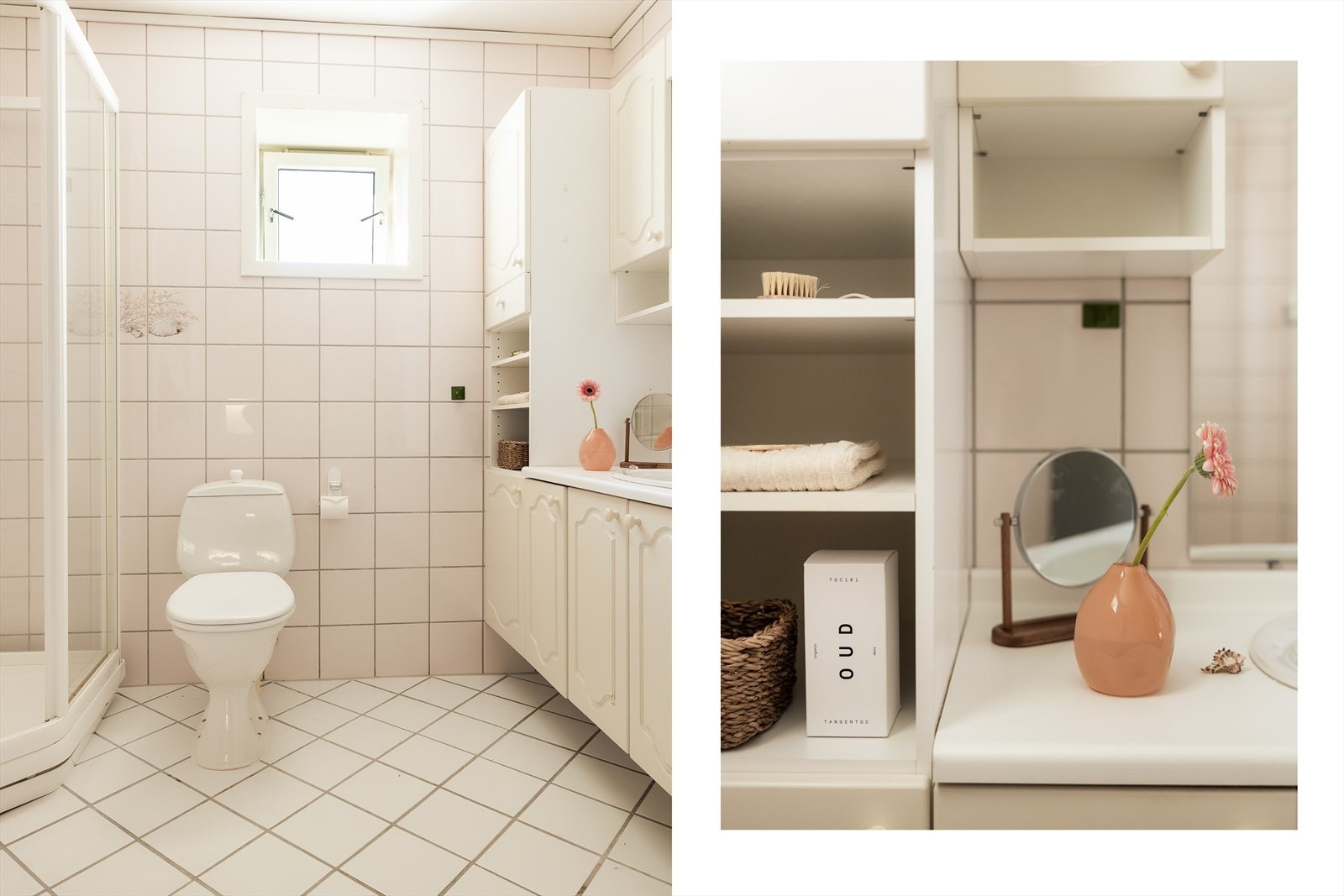 - Badet har varmekabler i gulv - Galleribilde