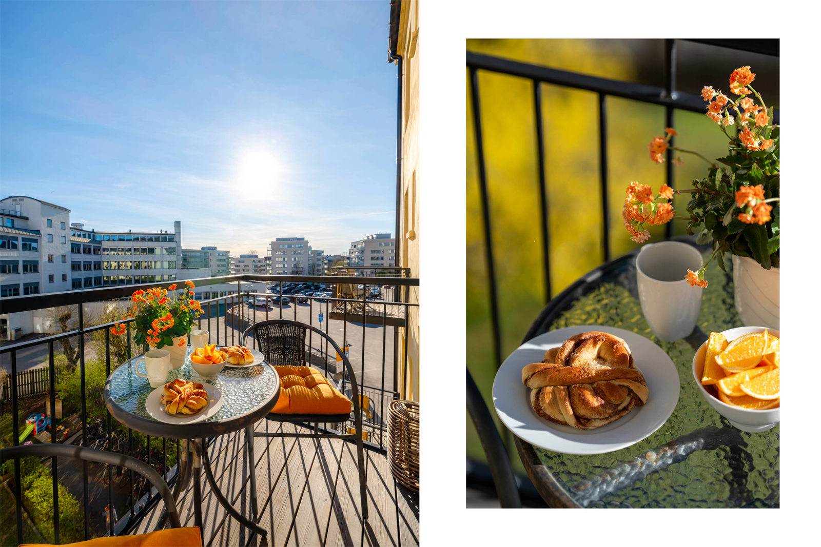 "Det ekstremt stille men det er samtidig sentralt og svært koselige området. Vi kommer til å savne varme sommerkvelder i bakgården og på balkongen" - Selger Galleribilde