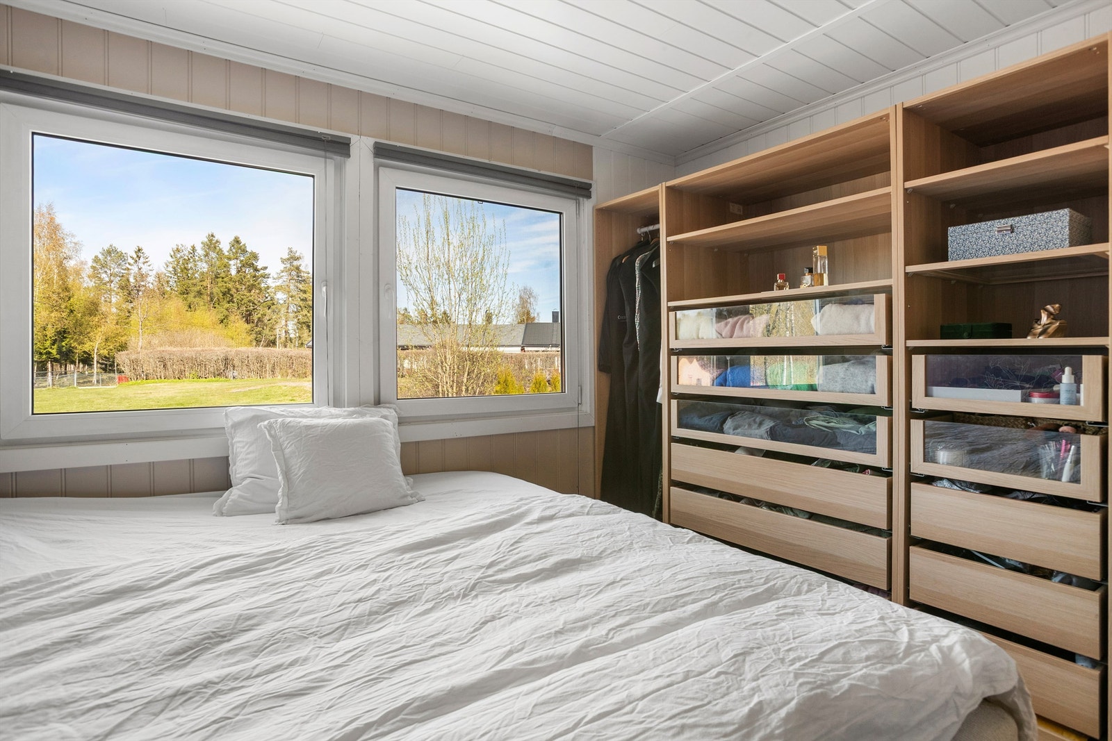 Vinduene på soverommene ble skiftet i 2013. Galleribilde