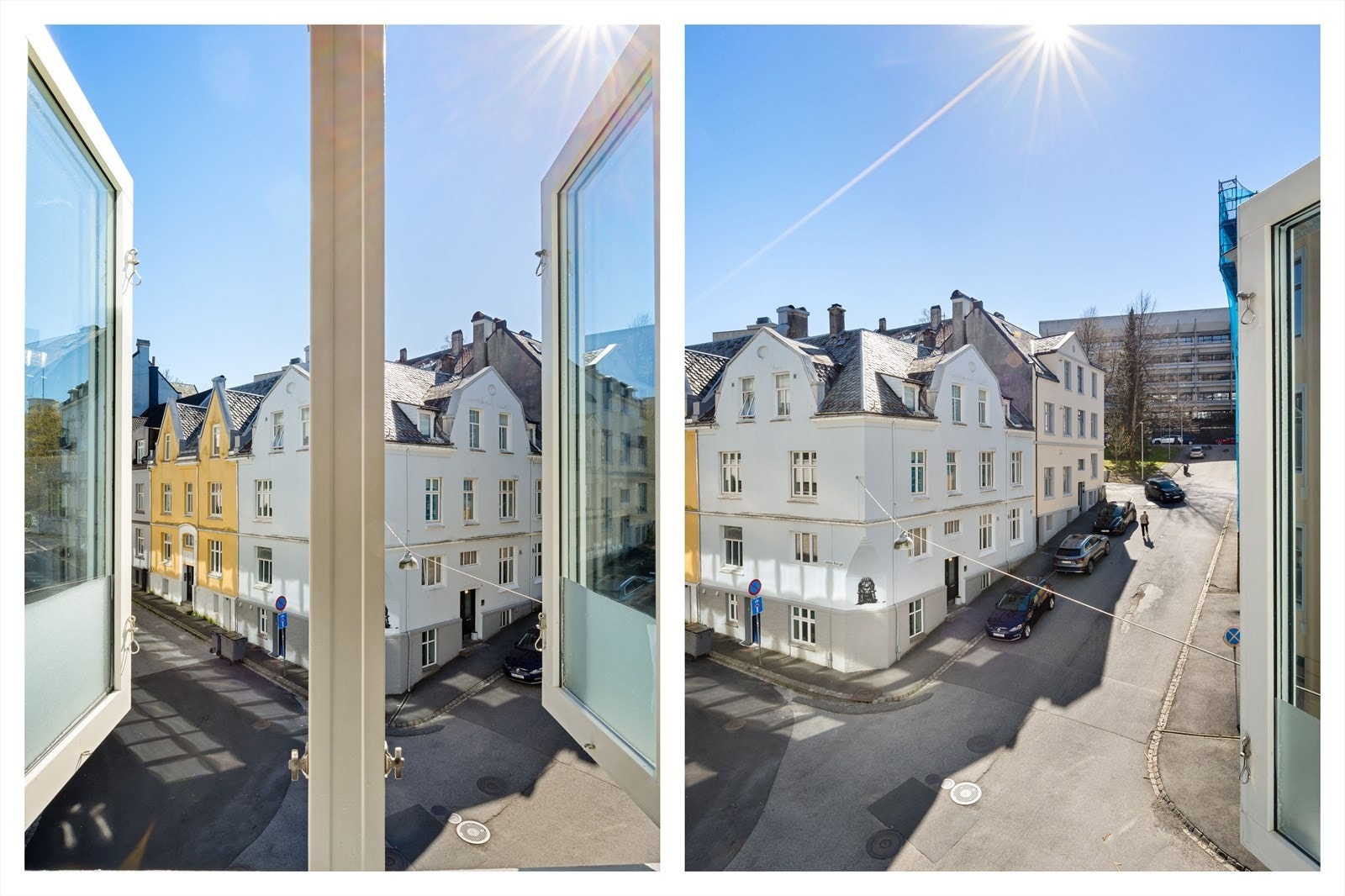 Leiligheten er vendt sør-vest noe som gir gode solforhold. Galleribilde