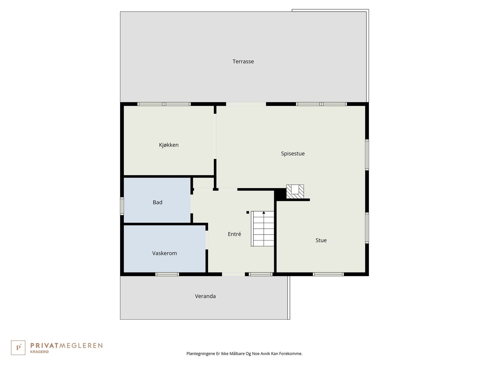 Plantegning 1.etasje Galleribilde