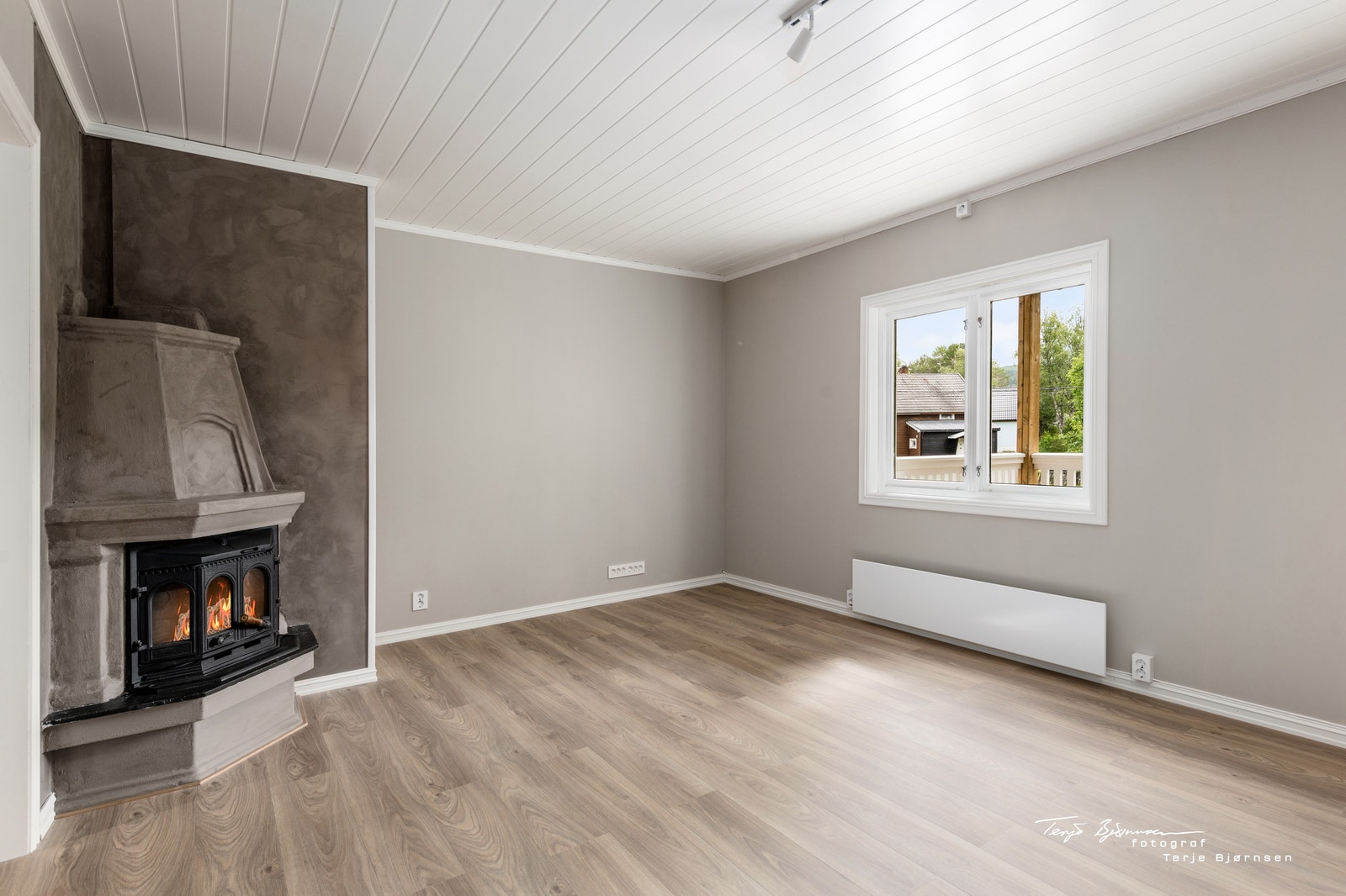 Stuekrok med peis Galleribilde