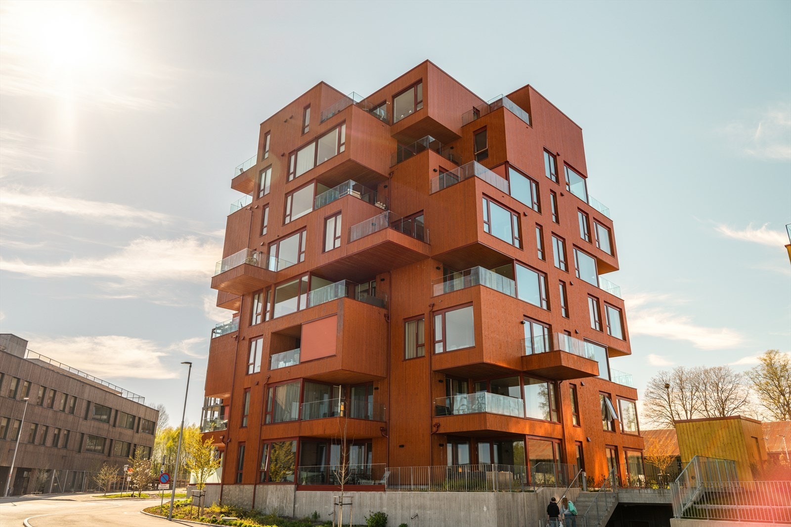 Solon Eiendom står bak utviklingen av Magasinparken, og har lagt stor vekt på kvalitet, arkitektur og variasjon Galleribilde