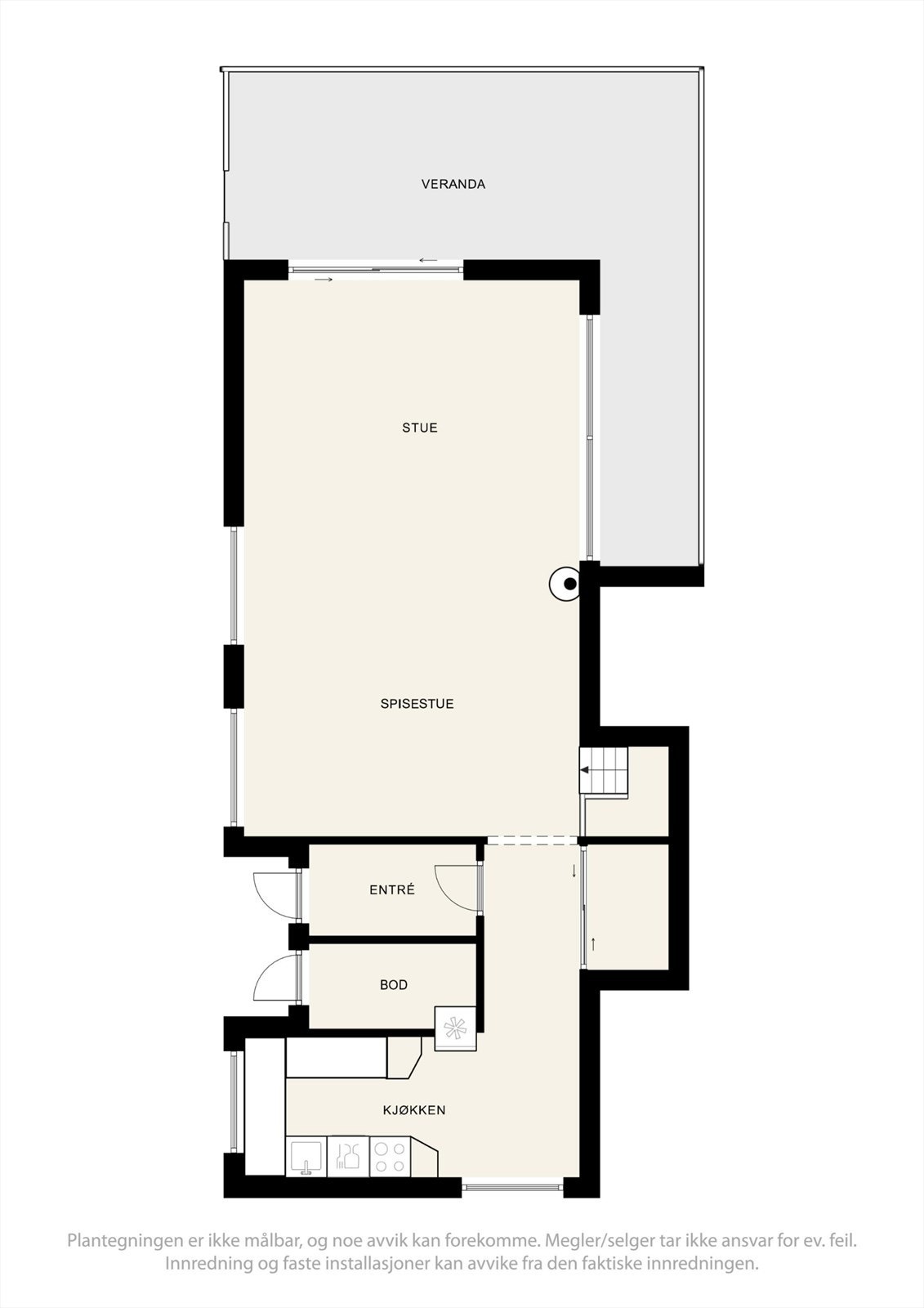 Plantegning halvplan 2. Galleribilde