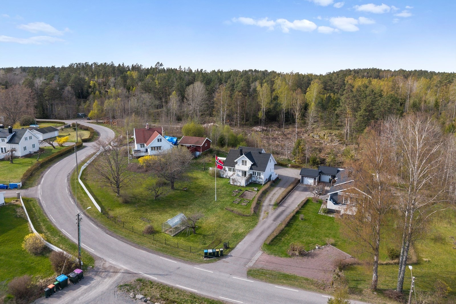 Dronefoto Galleribilde
