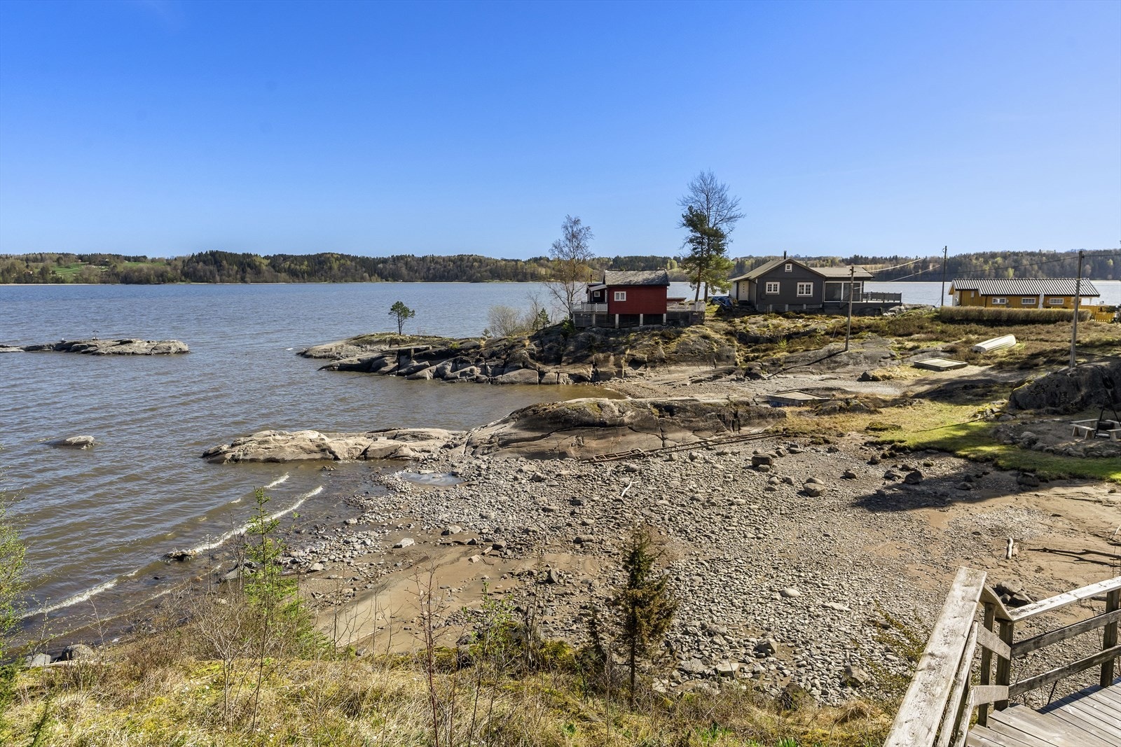 Hytten ligger i nærhet med stranden som gir en ekstra feriefølelse Galleribilde