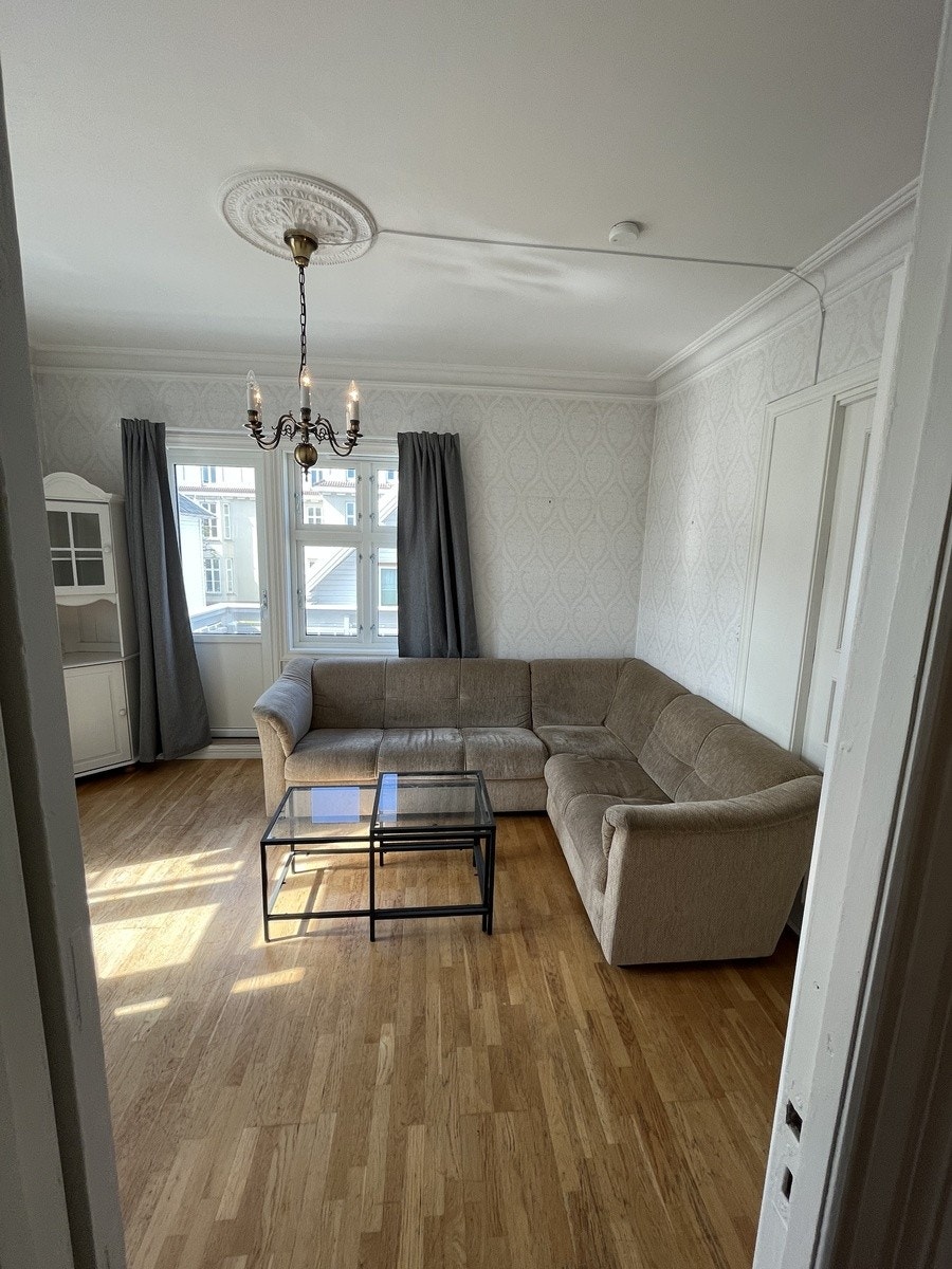 Stue med utang til balkong Galleribilde