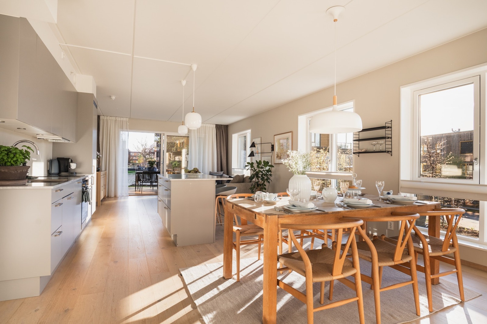 En lys og moderne endeleilighet på attraktive Fornebu Galleribilde