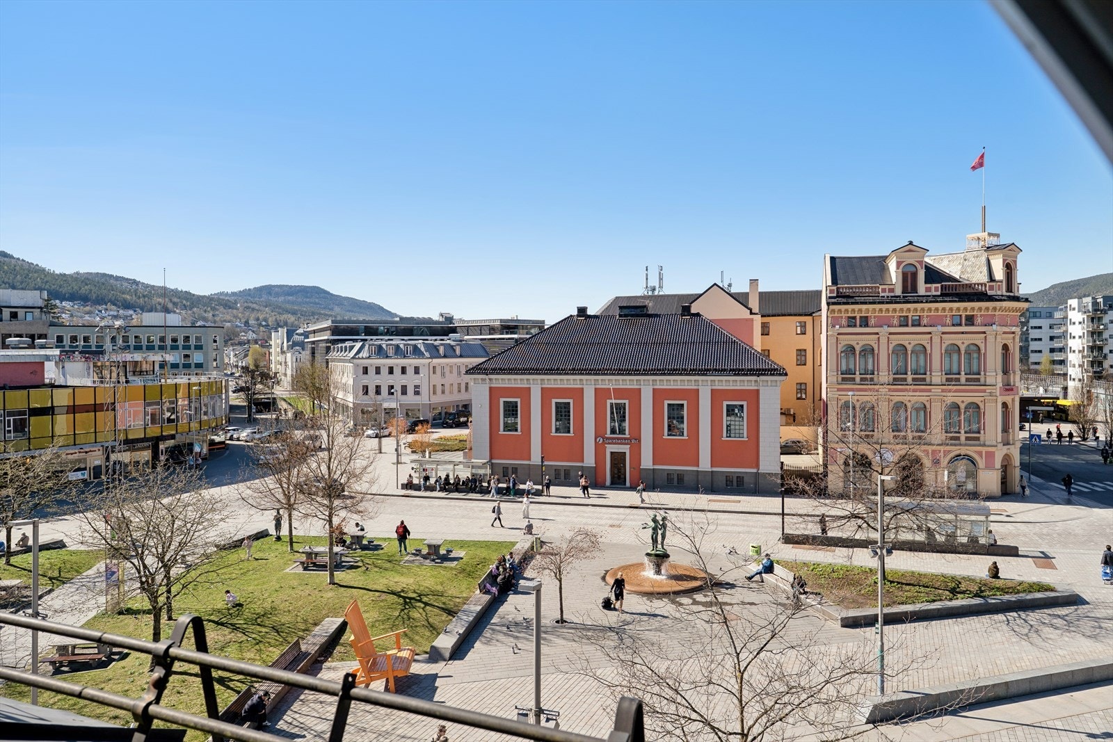 Utsikt fra leiligheten. Galleribilde
