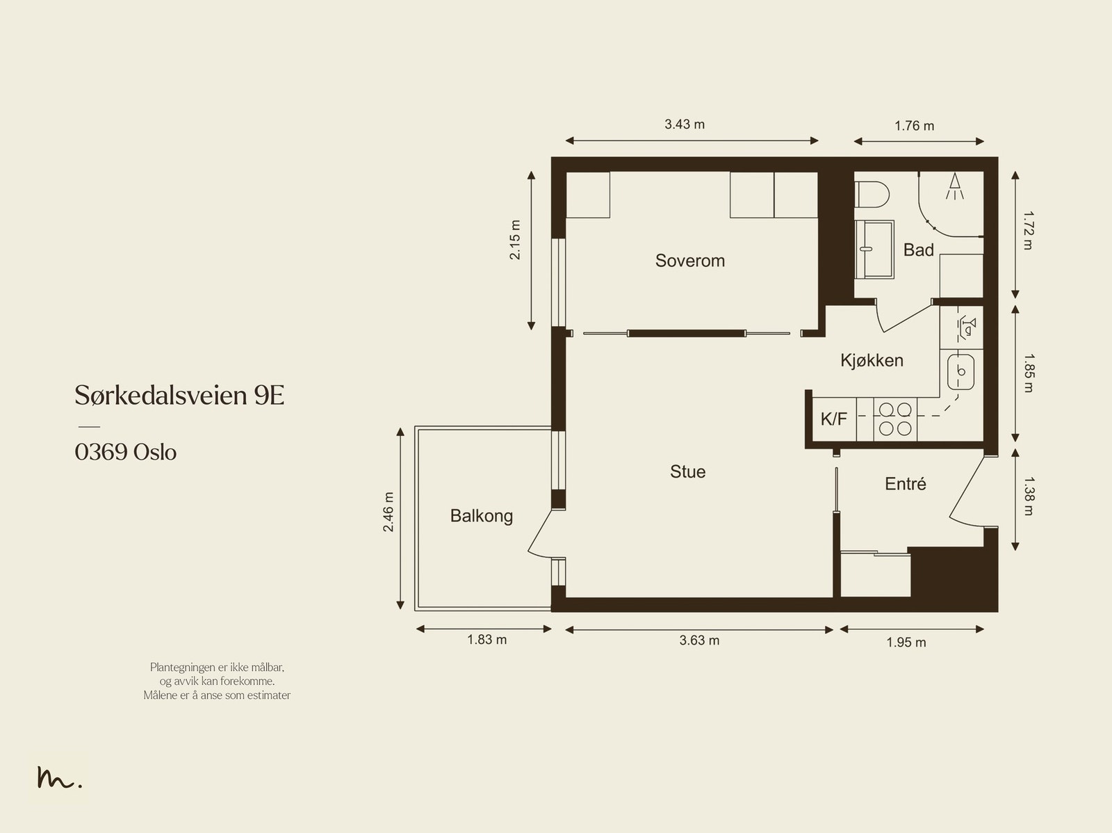 Plantegning. Galleribilde